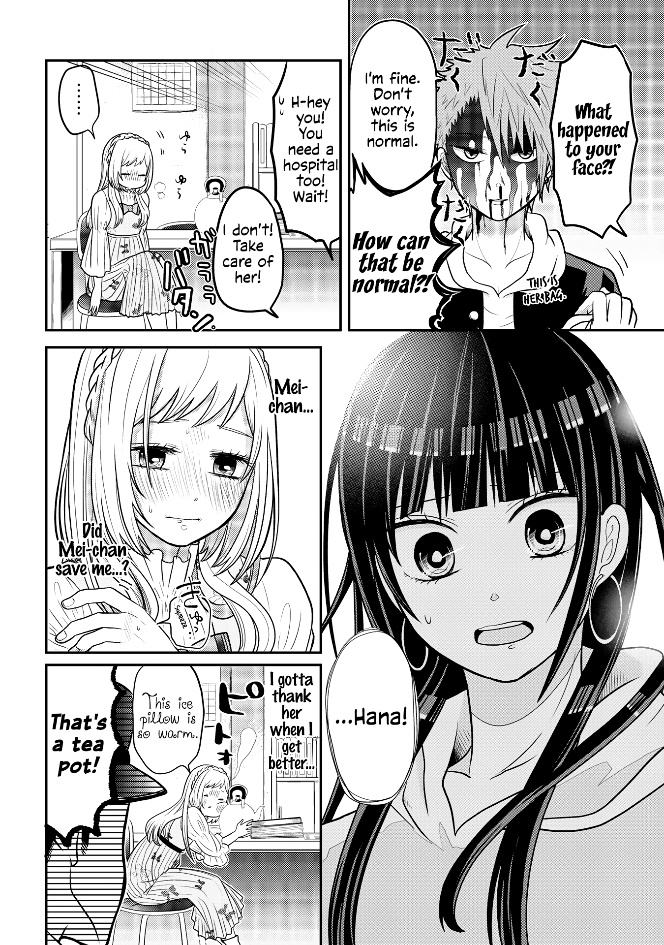 Josou Shite Mendoukusai Koto ni Natteru Nekura to Yankee no Ryou Kataomoi chapter 6 - page 10