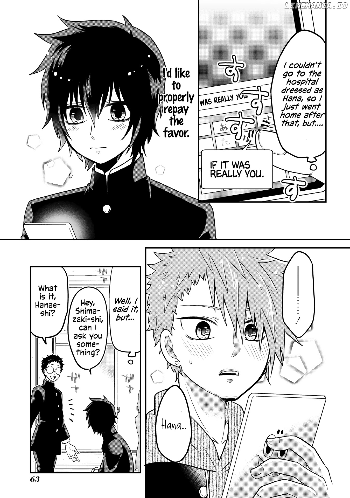 Josou Shite Mendoukusai Koto ni Natteru Nekura to Yankee no Ryou Kataomoi chapter 7 - page 3