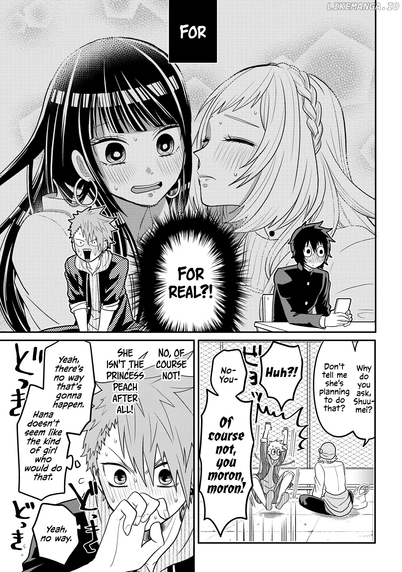 Josou Shite Mendoukusai Koto ni Natteru Nekura to Yankee no Ryou Kataomoi chapter 7 - page 5