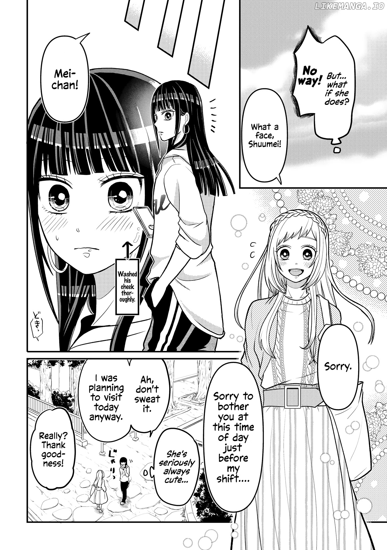Josou Shite Mendoukusai Koto ni Natteru Nekura to Yankee no Ryou Kataomoi chapter 7 - page 6