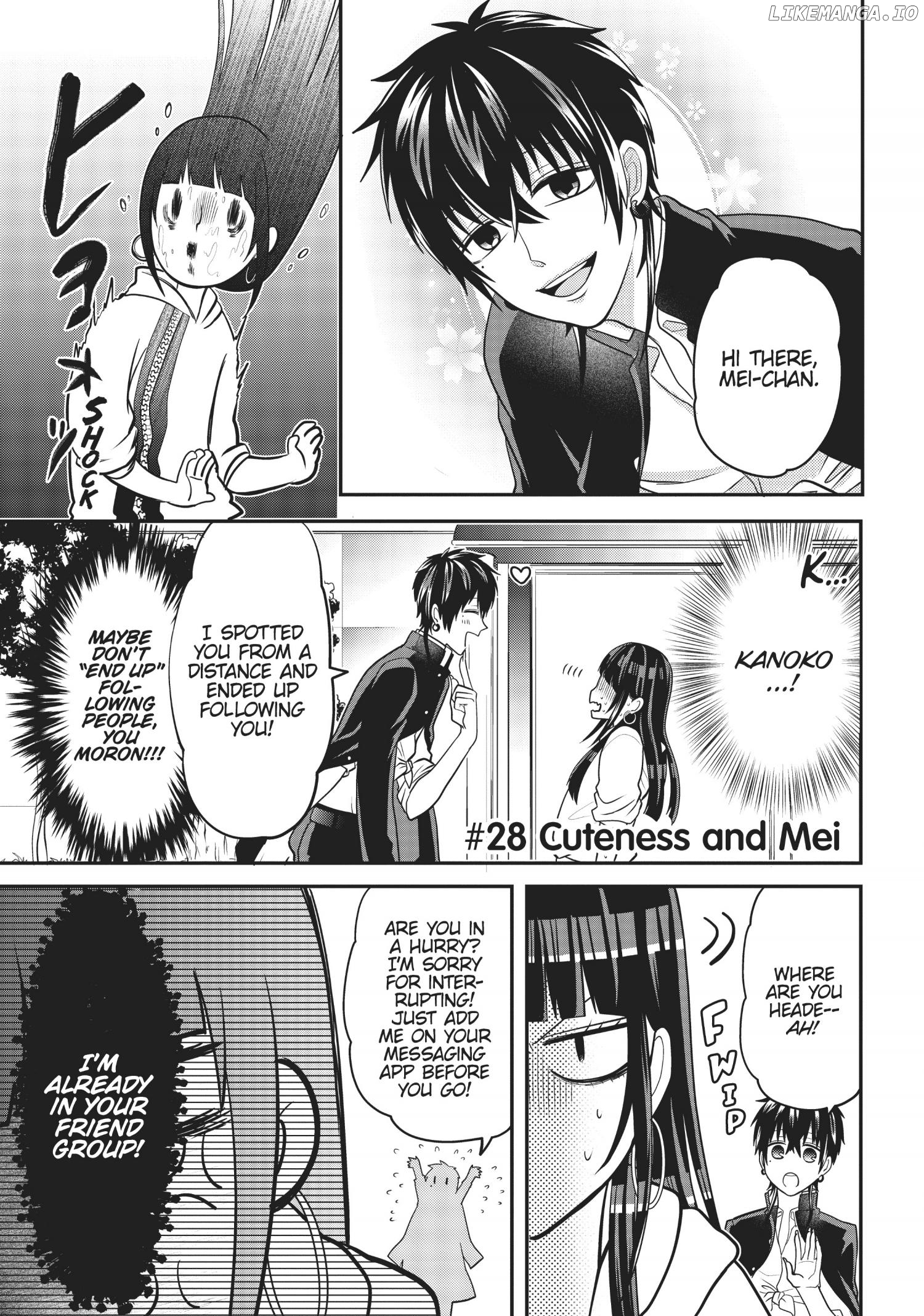 Josou Shite Mendoukusai Koto ni Natteru Nekura to Yankee no Ryou Kataomoi chapter 28 - page 1
