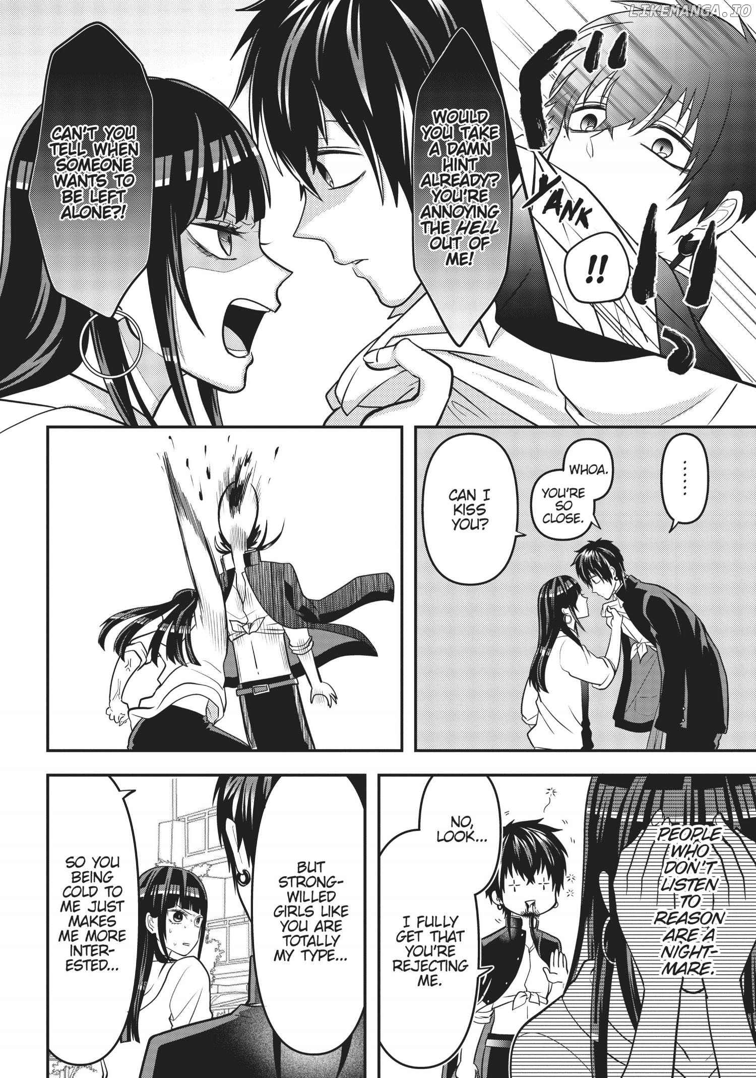 Josou Shite Mendoukusai Koto ni Natteru Nekura to Yankee no Ryou Kataomoi chapter 28 - page 2