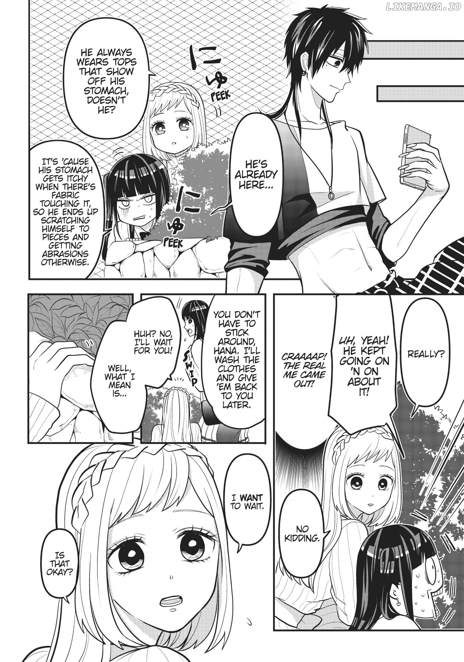 Josou Shite Mendoukusai Koto ni Natteru Nekura to Yankee no Ryou Kataomoi chapter 28 - page 6