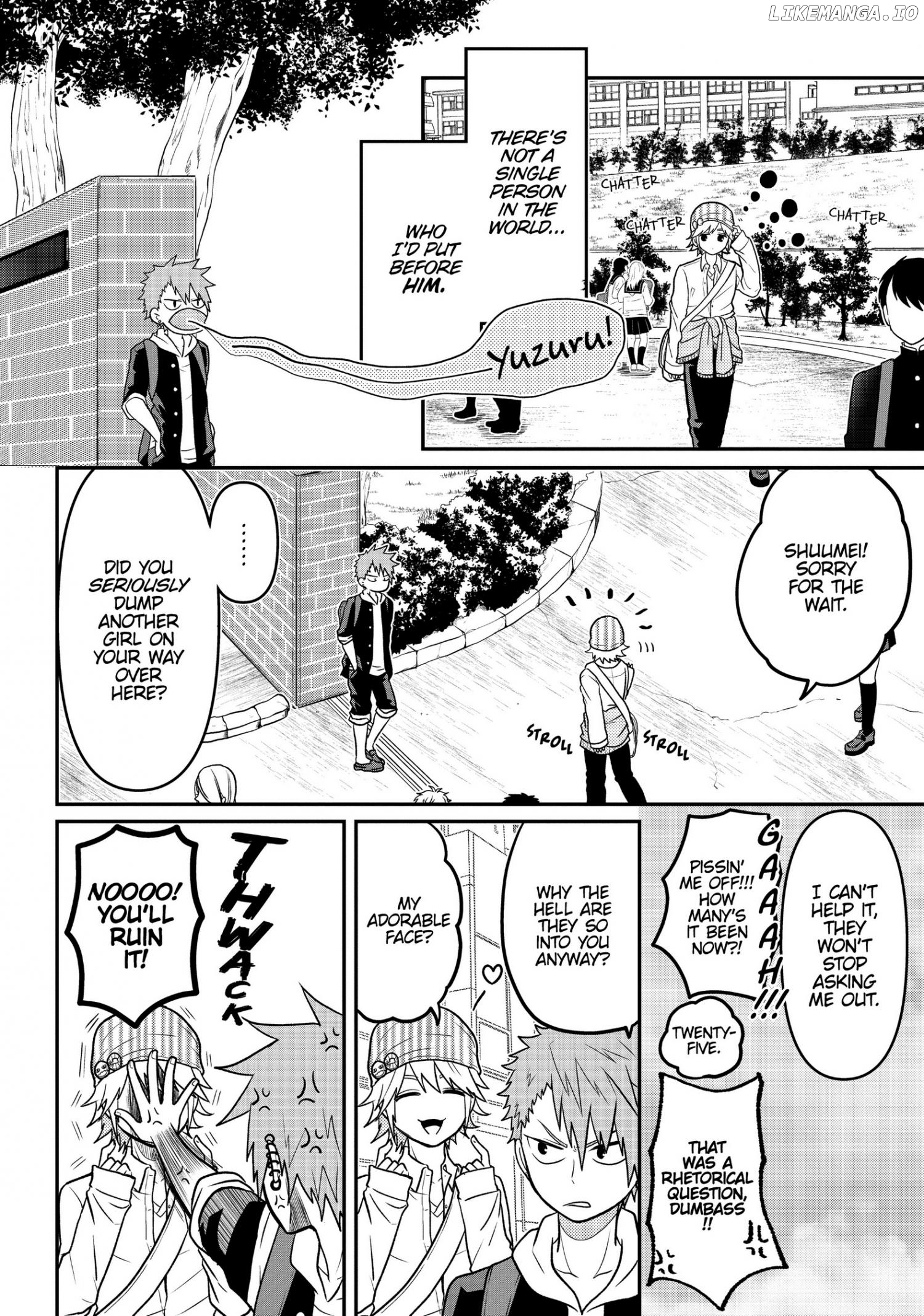 Josou Shite Mendoukusai Koto ni Natteru Nekura to Yankee no Ryou Kataomoi chapter 8 - page 2