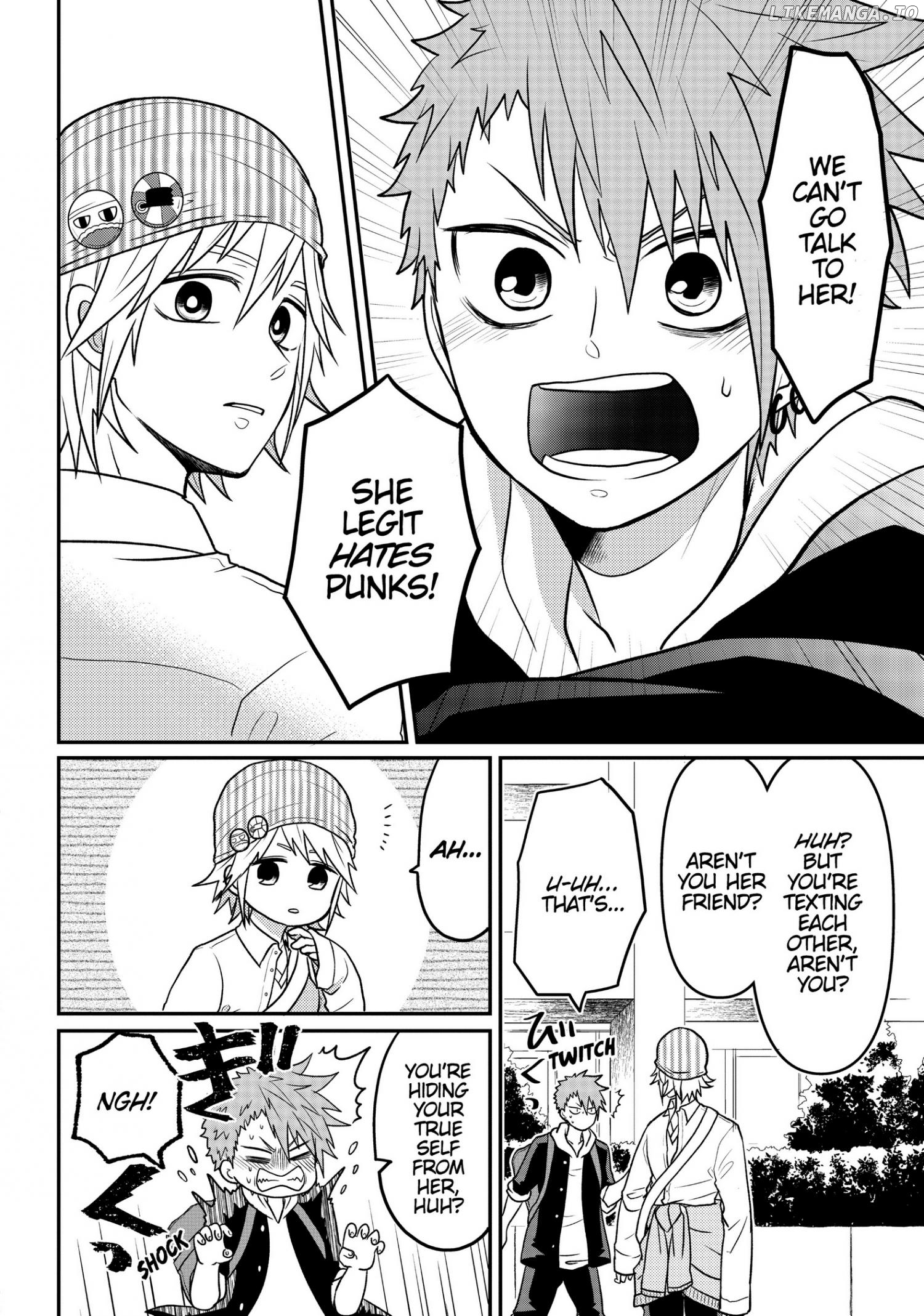 Josou Shite Mendoukusai Koto ni Natteru Nekura to Yankee no Ryou Kataomoi chapter 8 - page 8