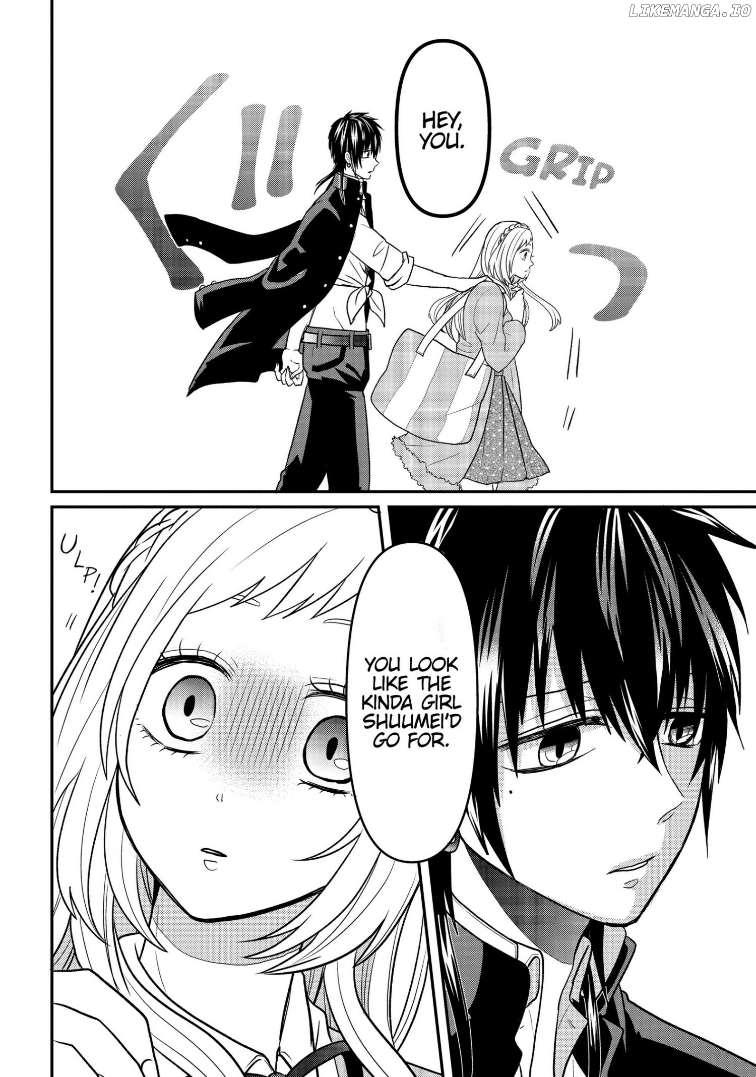 Josou Shite Mendoukusai Koto ni Natteru Nekura to Yankee no Ryou Kataomoi chapter 9 - page 10
