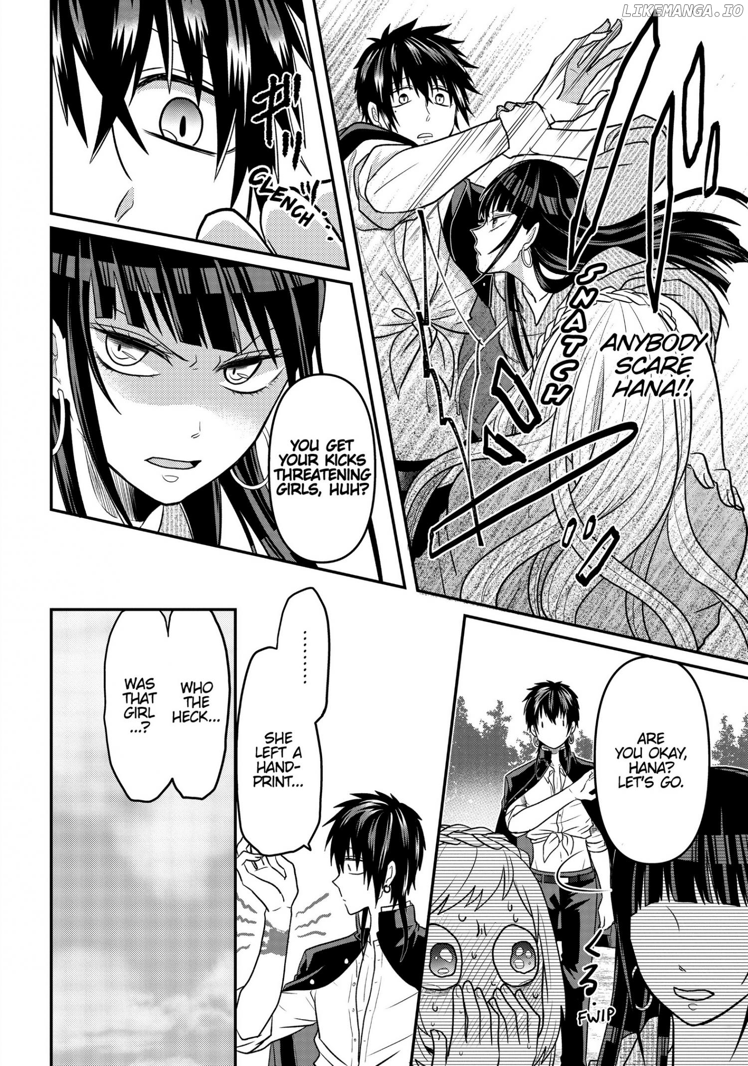 Josou Shite Mendoukusai Koto ni Natteru Nekura to Yankee no Ryou Kataomoi chapter 9 - page 12