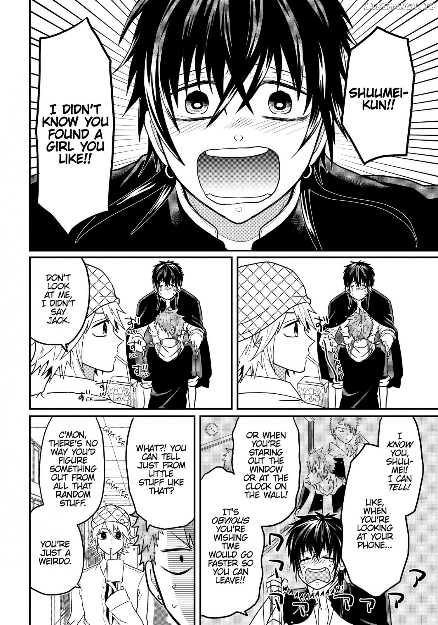 Josou Shite Mendoukusai Koto ni Natteru Nekura to Yankee no Ryou Kataomoi chapter 9 - page 6