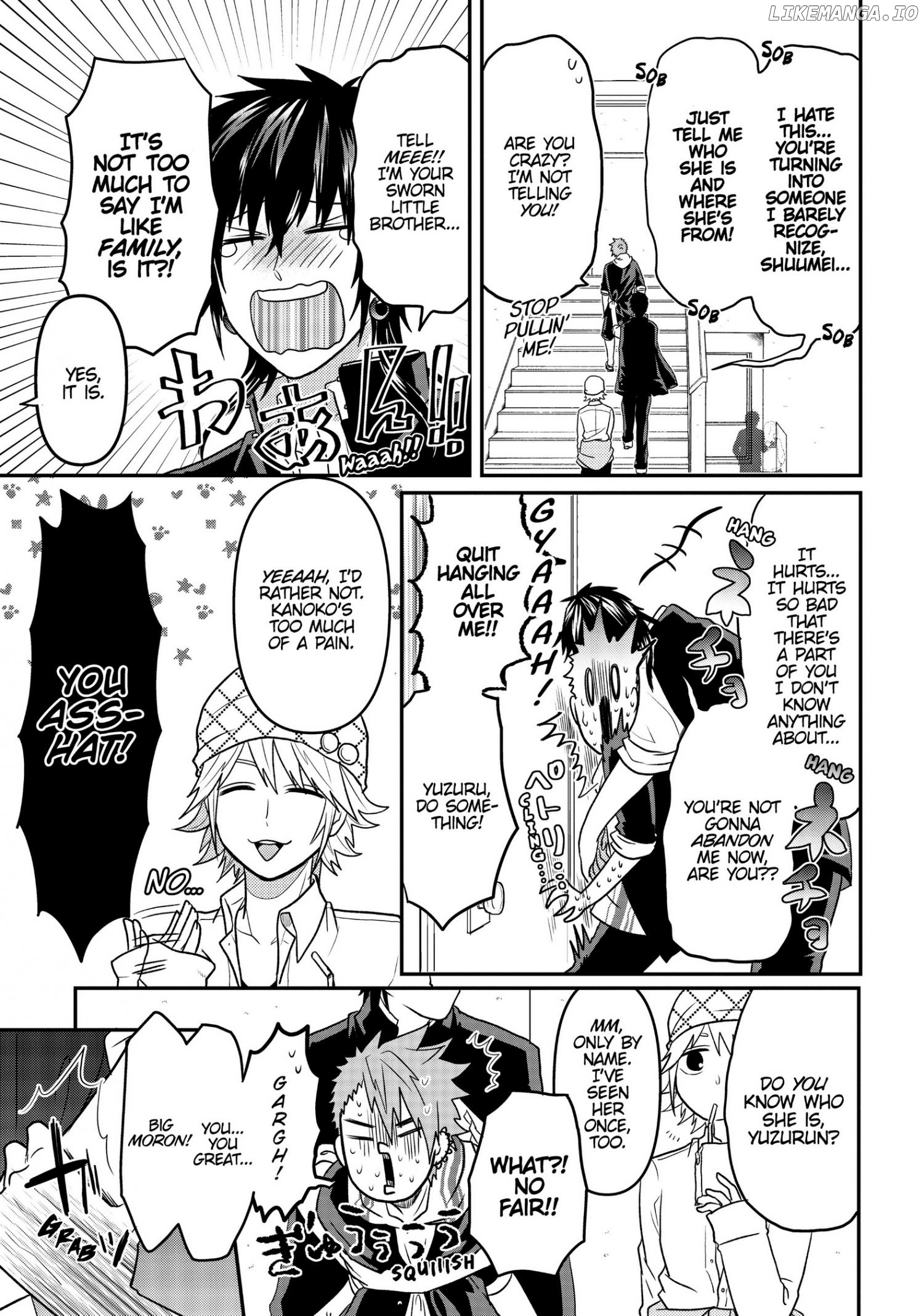Josou Shite Mendoukusai Koto ni Natteru Nekura to Yankee no Ryou Kataomoi chapter 9 - page 7