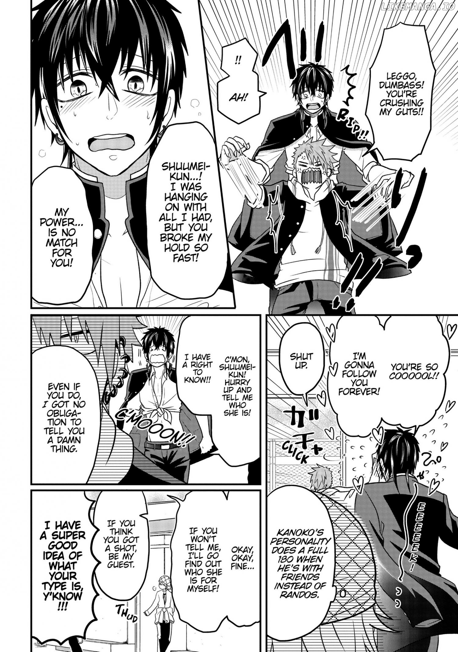 Josou Shite Mendoukusai Koto ni Natteru Nekura to Yankee no Ryou Kataomoi chapter 9 - page 8