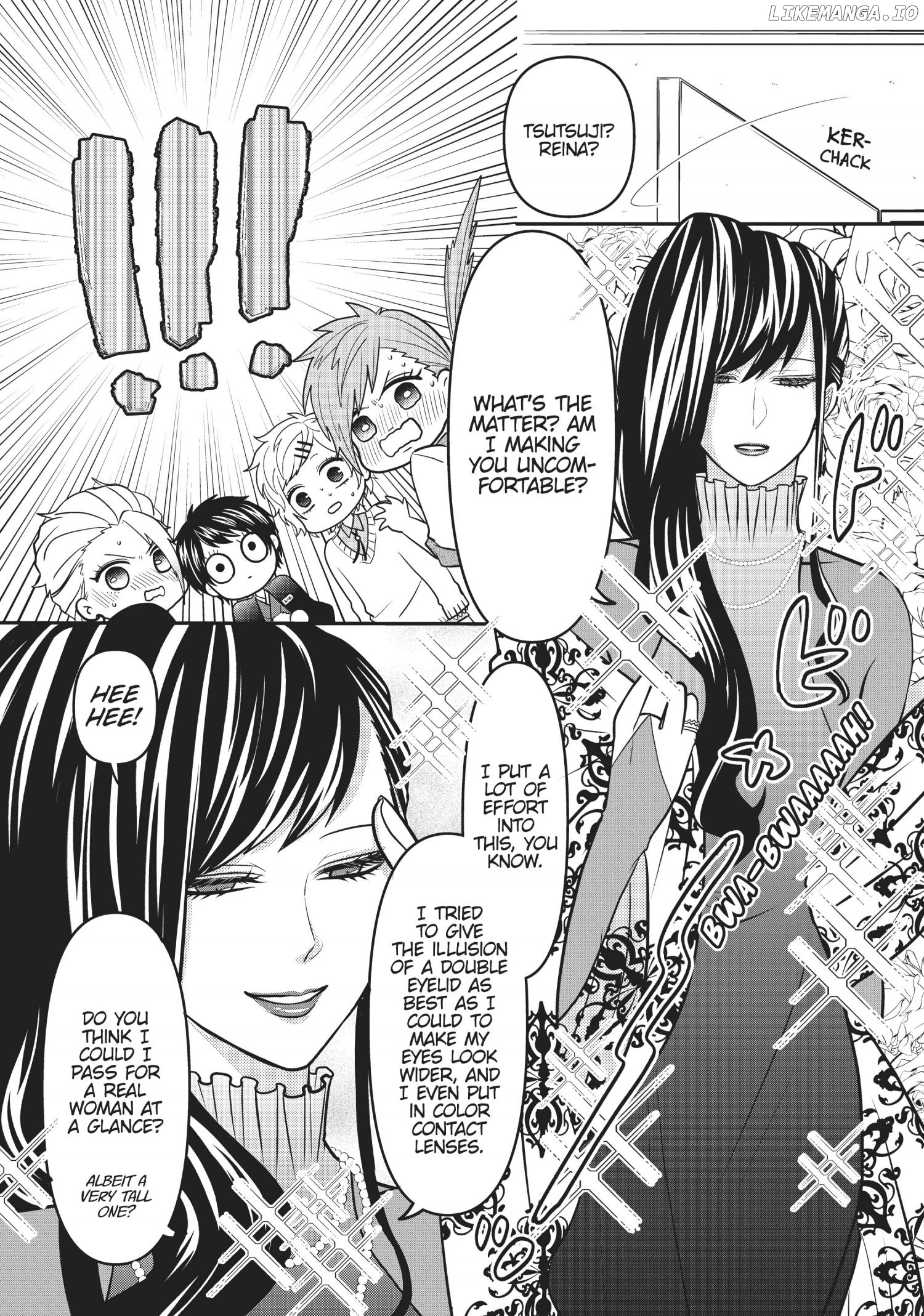 Josou Shite Mendoukusai Koto ni Natteru Nekura to Yankee no Ryou Kataomoi chapter 29.5 - page 5