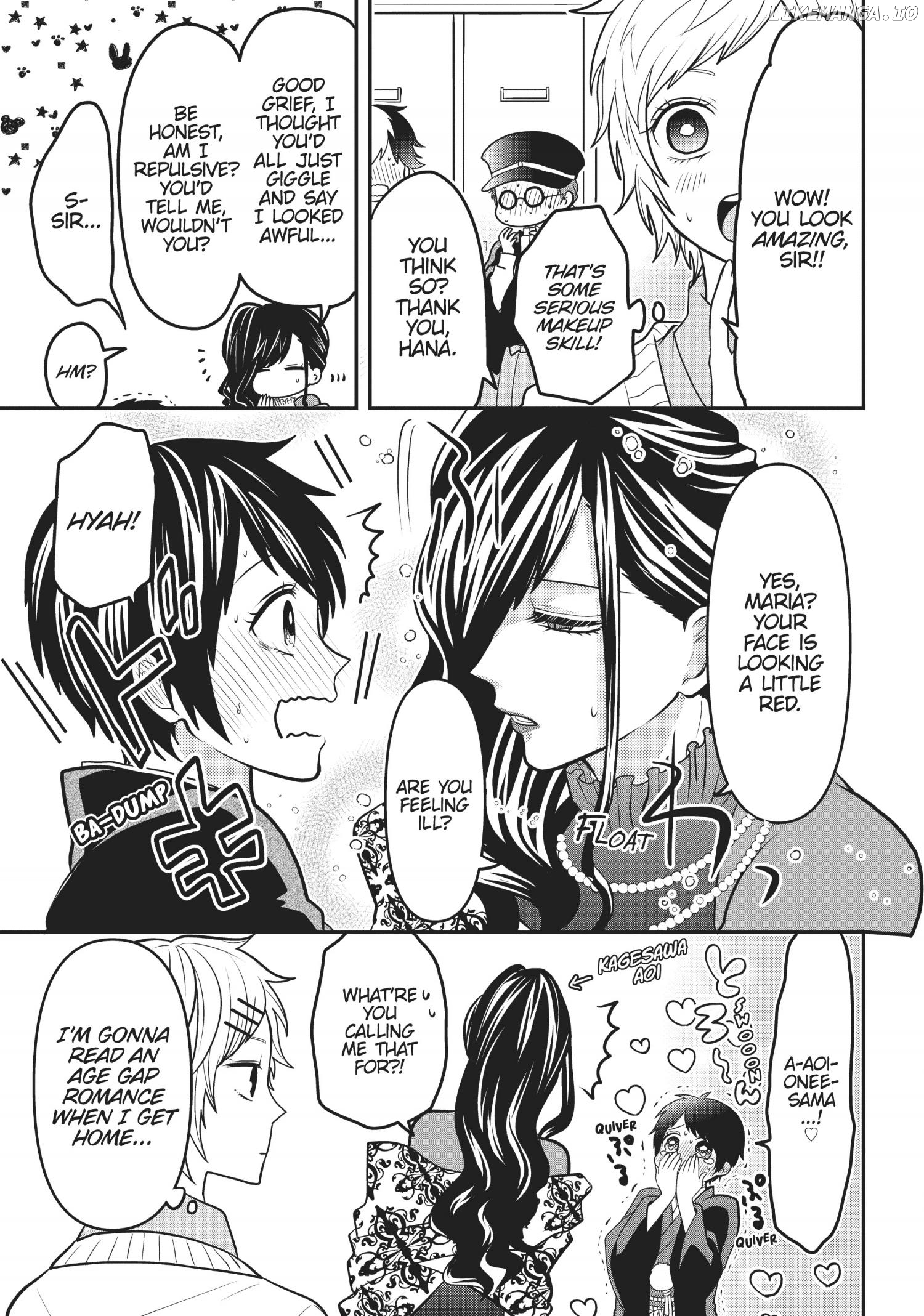 Josou Shite Mendoukusai Koto ni Natteru Nekura to Yankee no Ryou Kataomoi chapter 29.5 - page 6