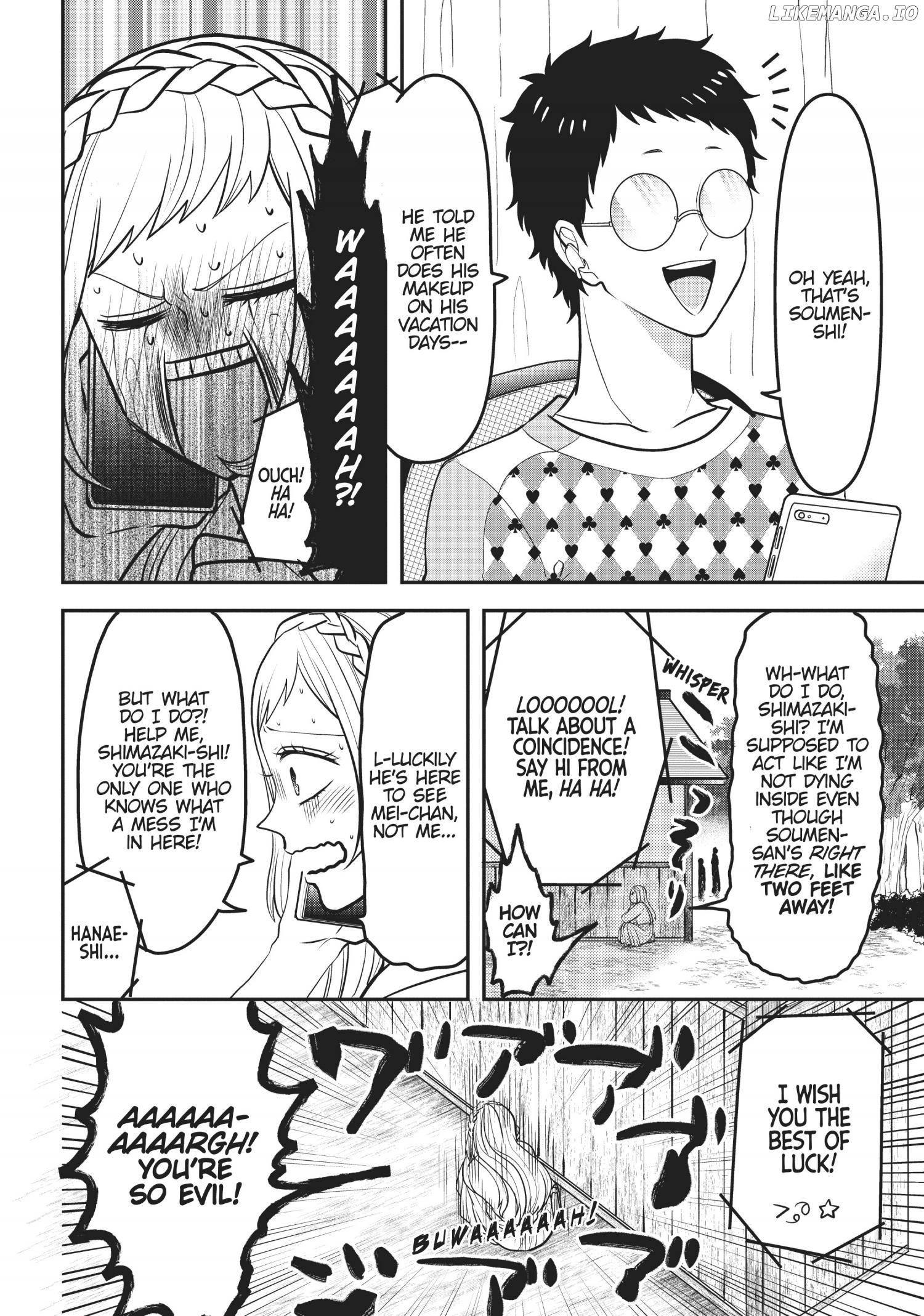 Josou Shite Mendoukusai Koto ni Natteru Nekura to Yankee no Ryou Kataomoi chapter 29.6 - page 4