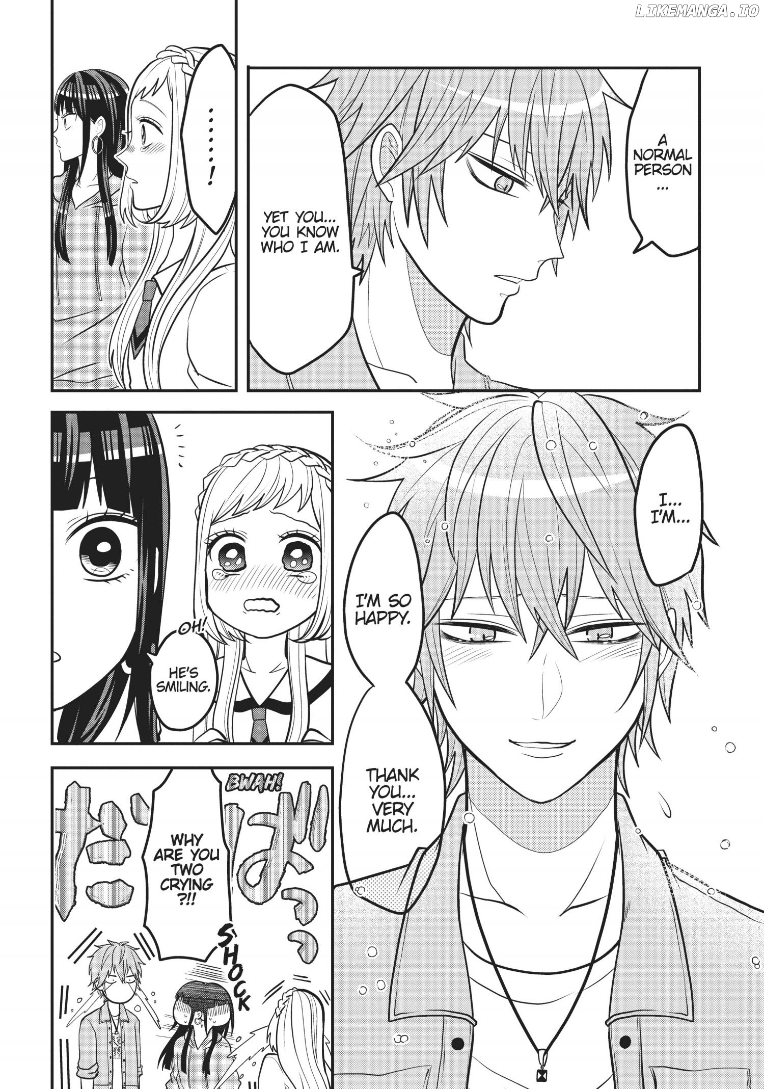 Josou Shite Mendoukusai Koto ni Natteru Nekura to Yankee no Ryou Kataomoi chapter 29.6 - page 8
