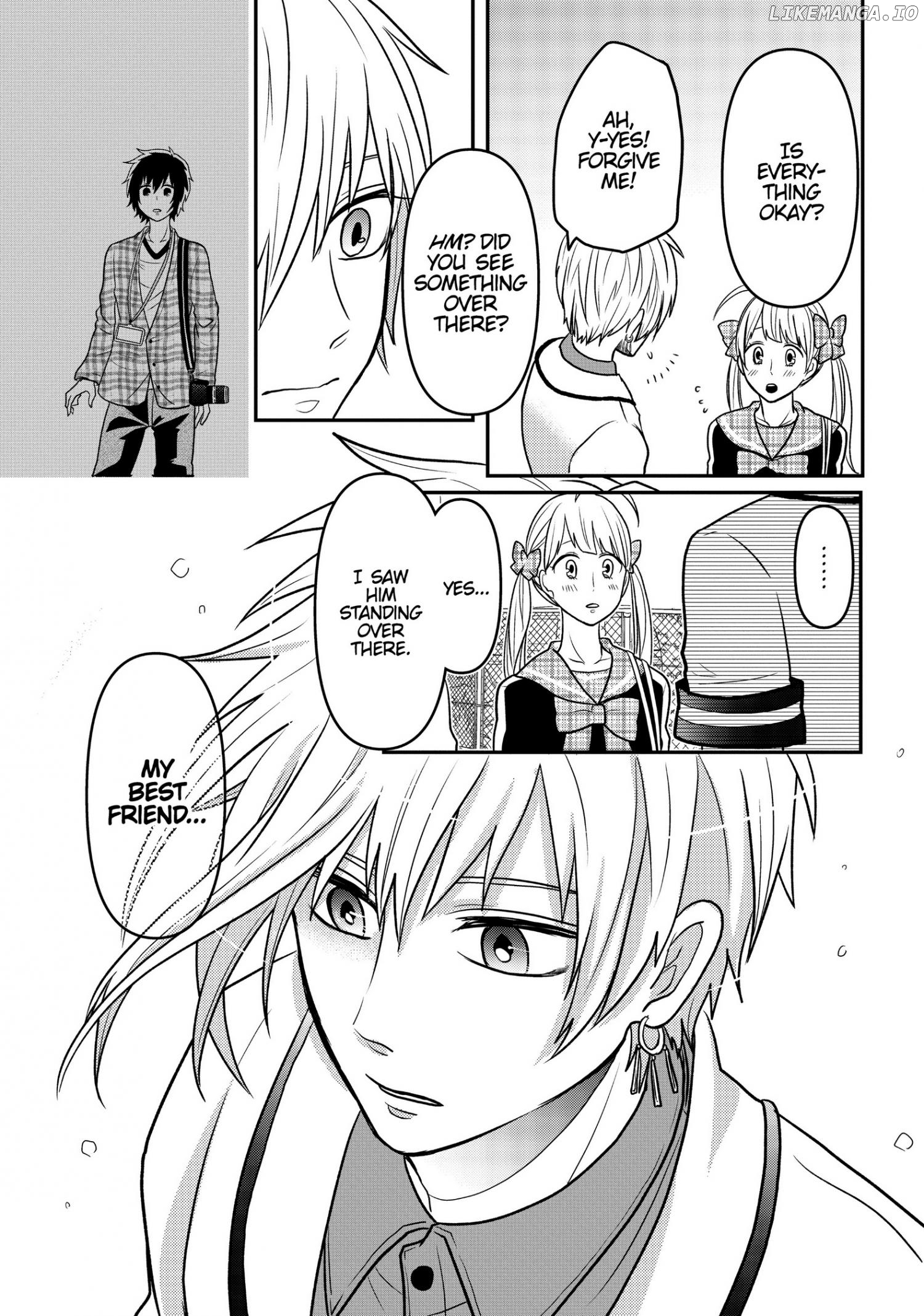 Josou Shite Mendoukusai Koto ni Natteru Nekura to Yankee no Ryou Kataomoi chapter 9.5 - page 9