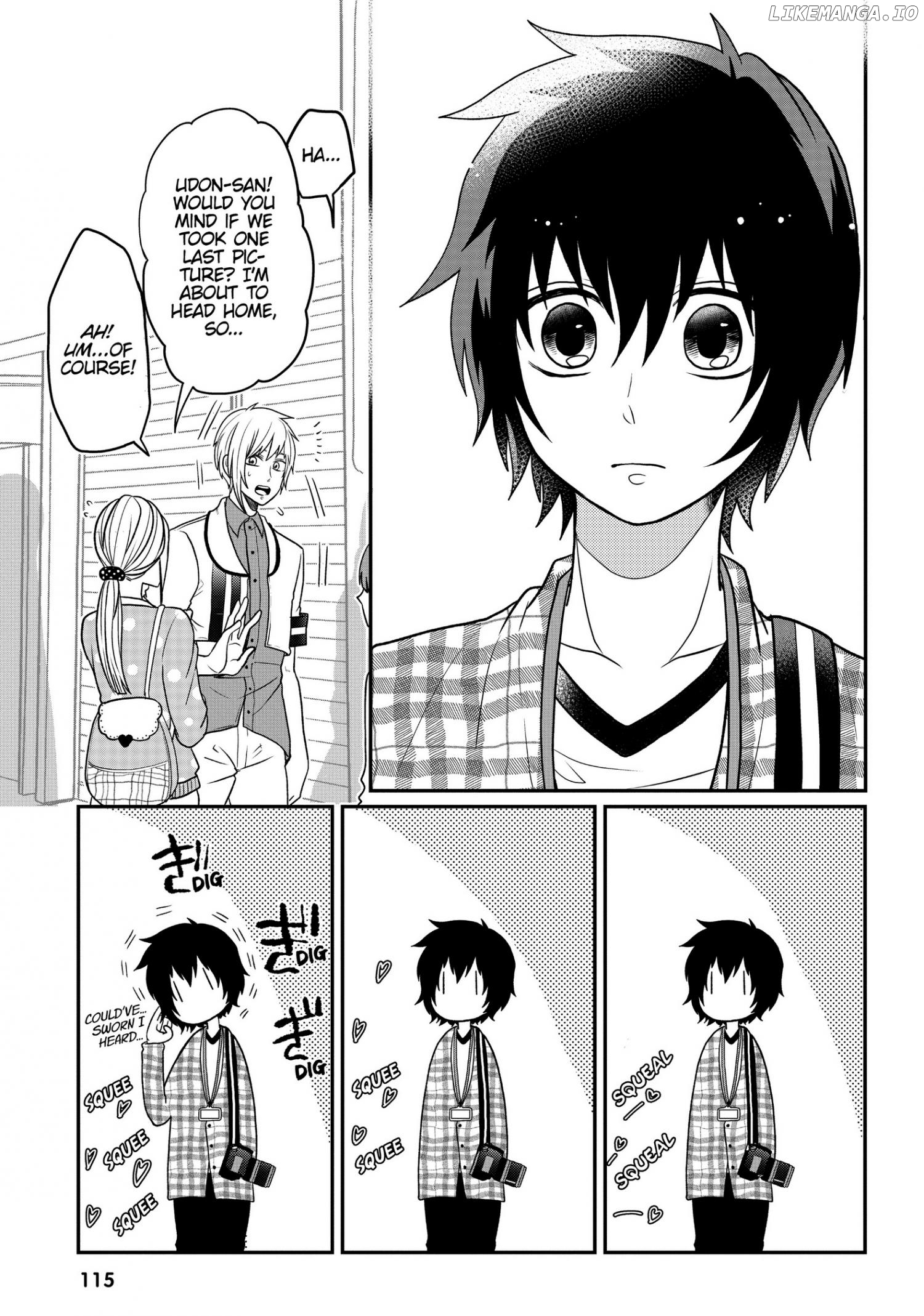 Josou Shite Mendoukusai Koto ni Natteru Nekura to Yankee no Ryou Kataomoi chapter 9.5 - page 7