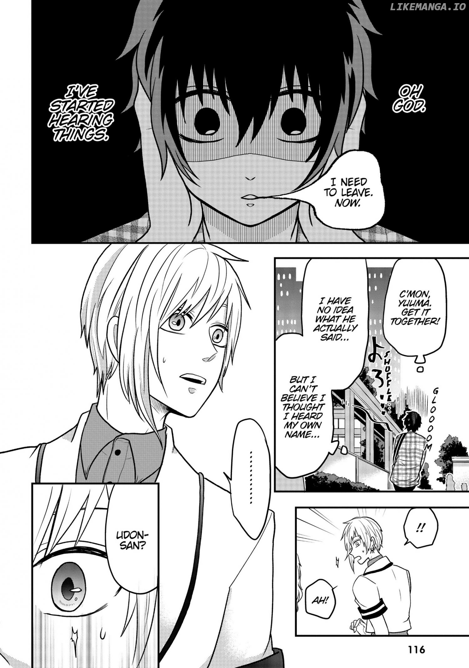 Josou Shite Mendoukusai Koto ni Natteru Nekura to Yankee no Ryou Kataomoi chapter 9.5 - page 8