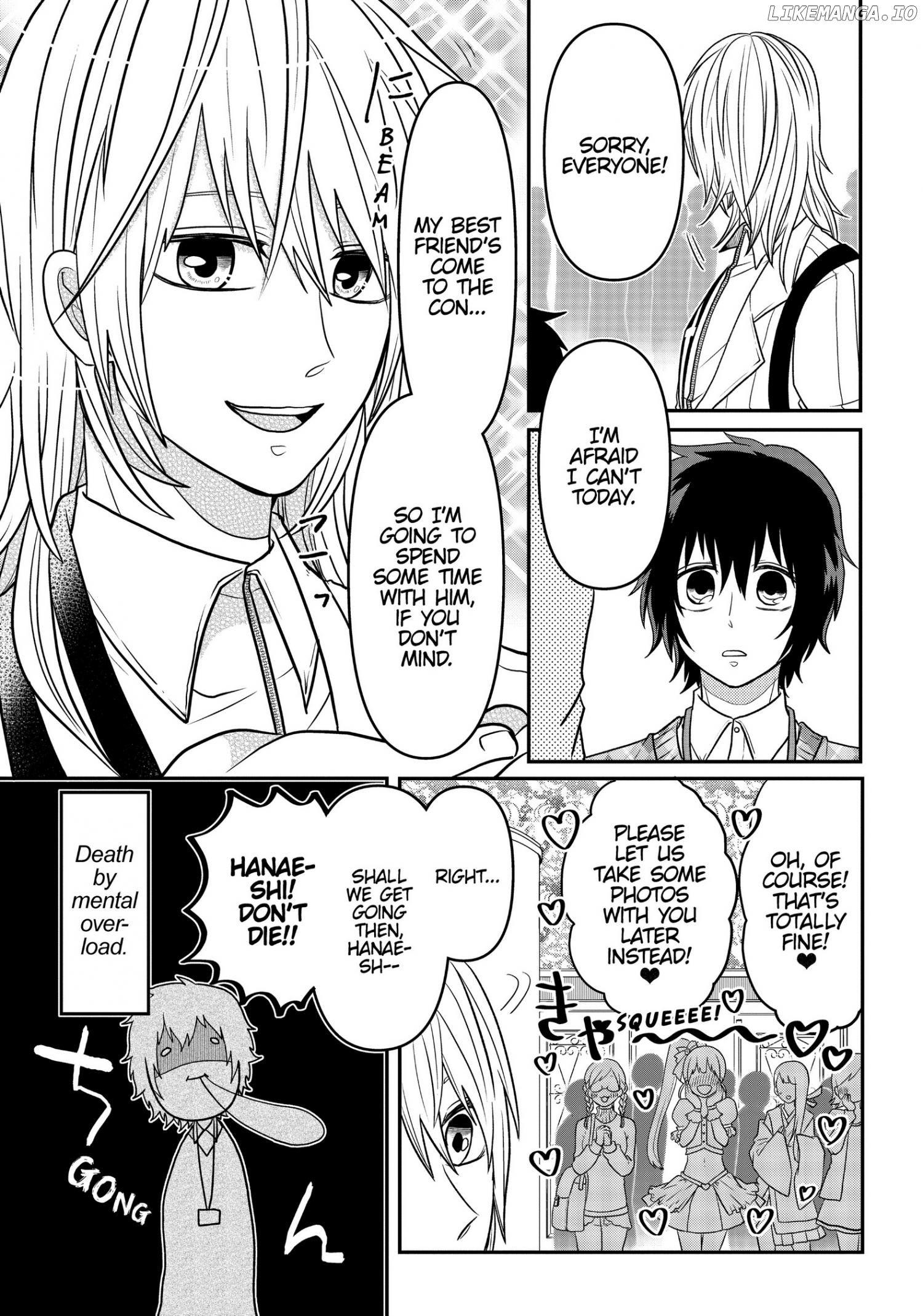 Josou Shite Mendoukusai Koto ni Natteru Nekura to Yankee no Ryou Kataomoi chapter 9.6 - page 9