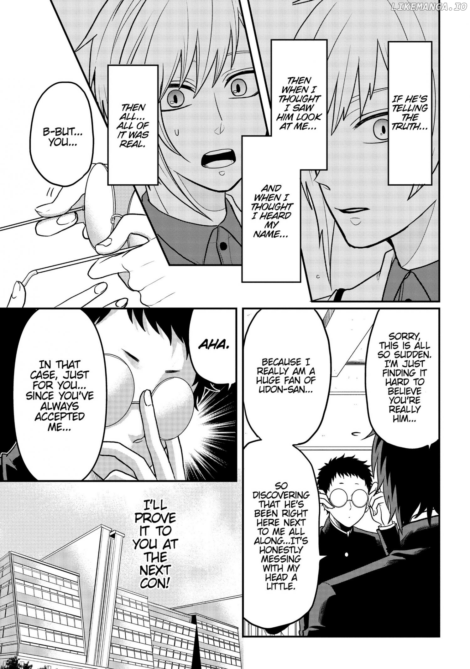 Josou Shite Mendoukusai Koto ni Natteru Nekura to Yankee no Ryou Kataomoi chapter 9.6 - page 5