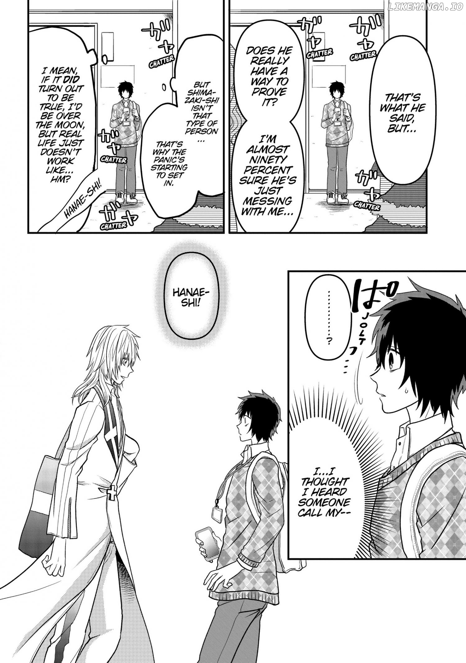 Josou Shite Mendoukusai Koto ni Natteru Nekura to Yankee no Ryou Kataomoi chapter 9.6 - page 6