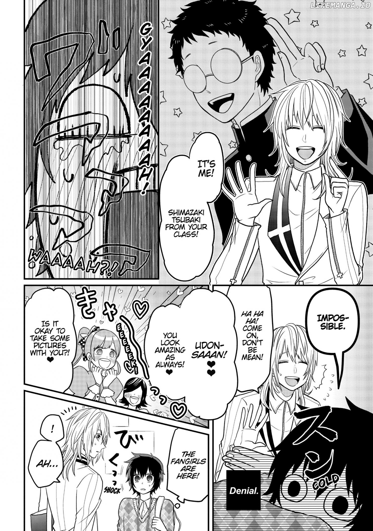 Josou Shite Mendoukusai Koto ni Natteru Nekura to Yankee no Ryou Kataomoi chapter 9.6 - page 8
