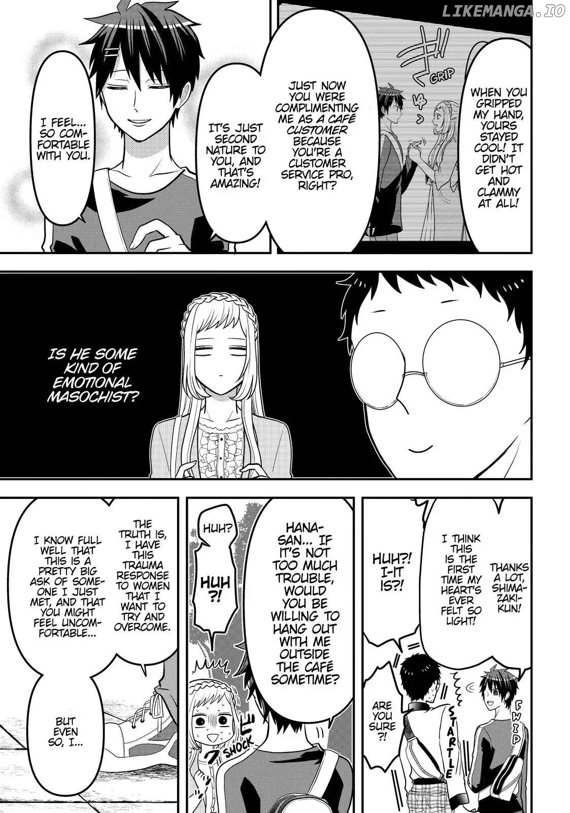 Josou Shite Mendoukusai Koto ni Natteru Nekura to Yankee no Ryou Kataomoi chapter 30 - page 12