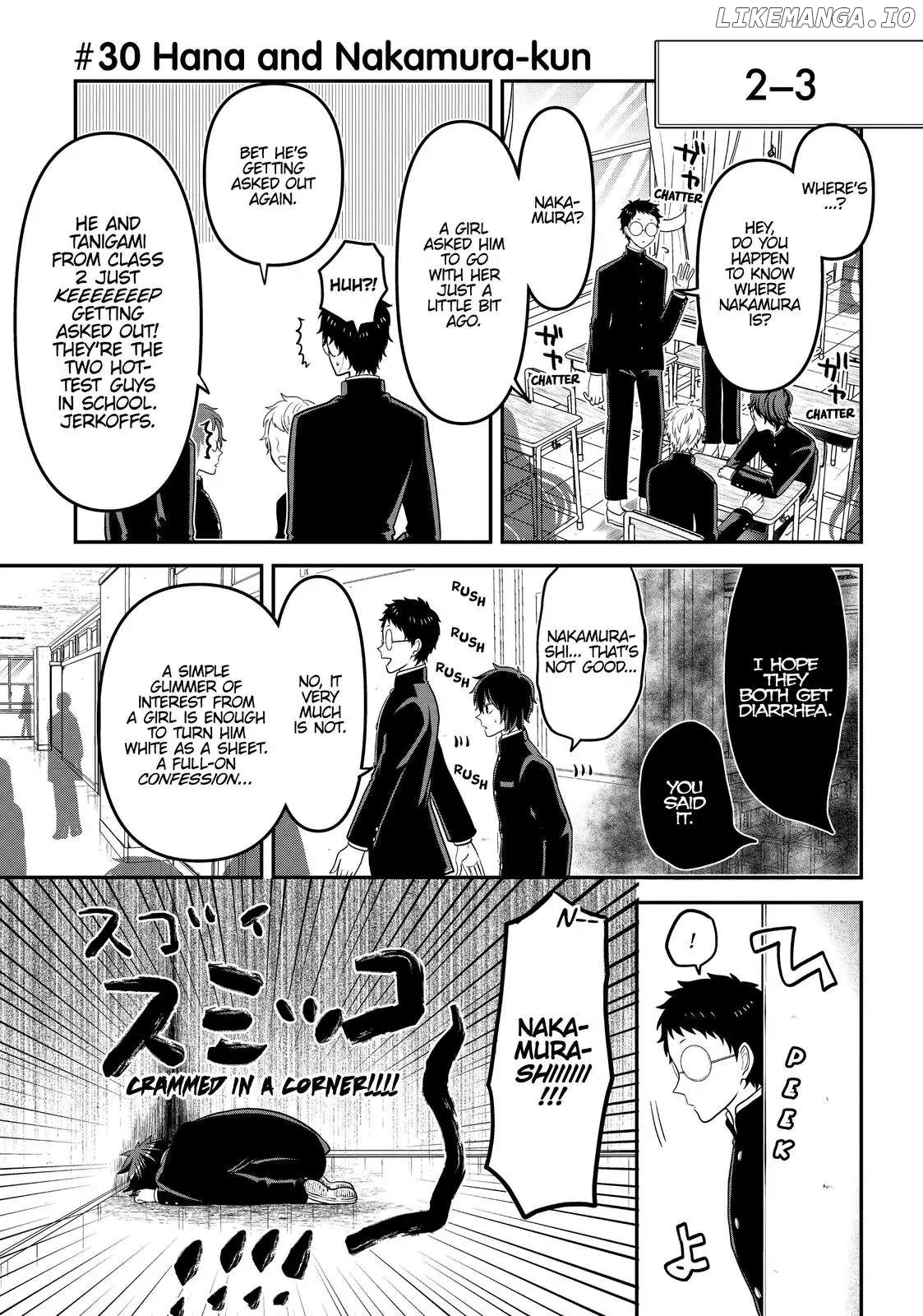Josou Shite Mendoukusai Koto ni Natteru Nekura to Yankee no Ryou Kataomoi chapter 30 - page 4