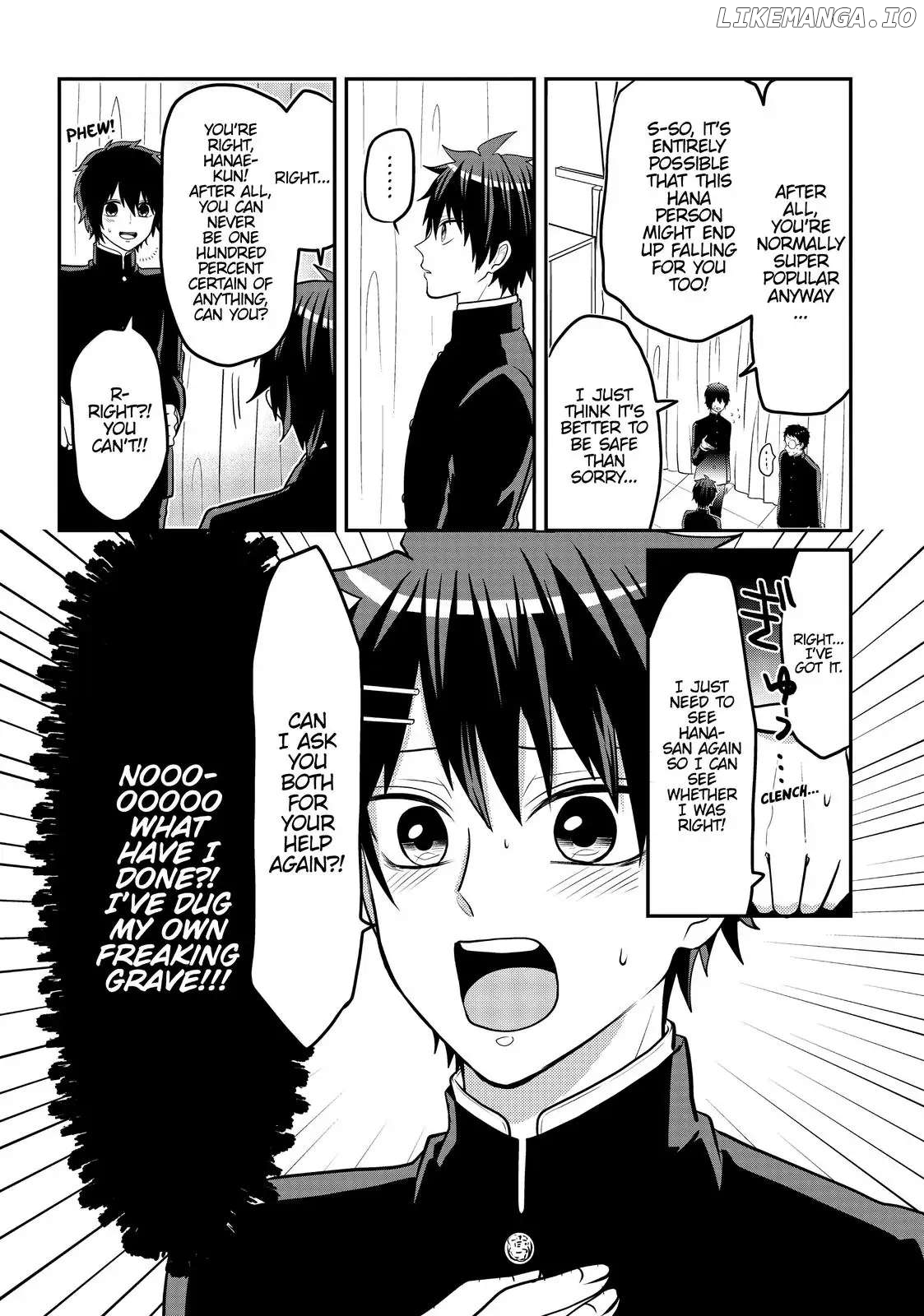 Josou Shite Mendoukusai Koto ni Natteru Nekura to Yankee no Ryou Kataomoi chapter 30 - page 7