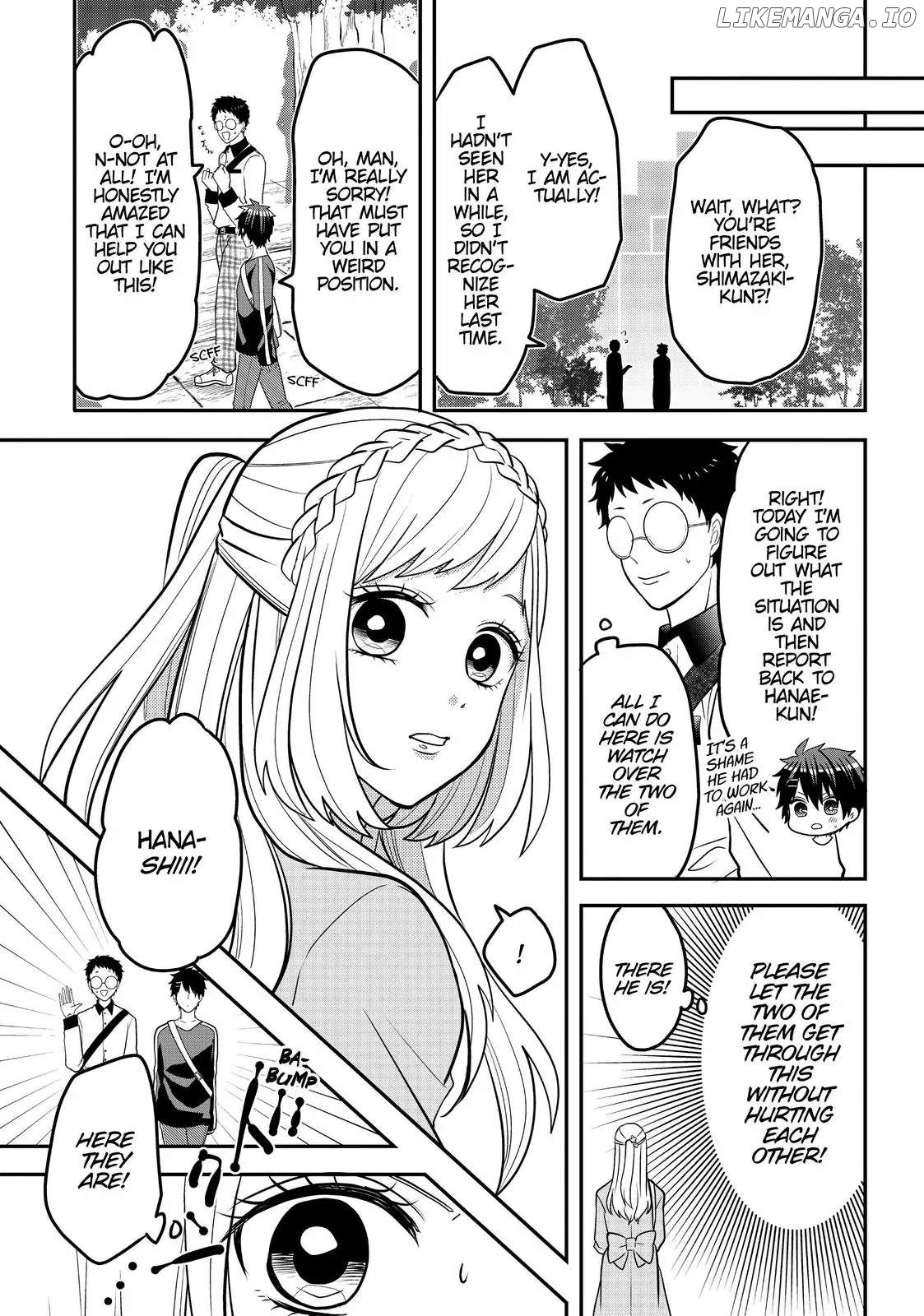 Josou Shite Mendoukusai Koto ni Natteru Nekura to Yankee no Ryou Kataomoi chapter 30 - page 8
