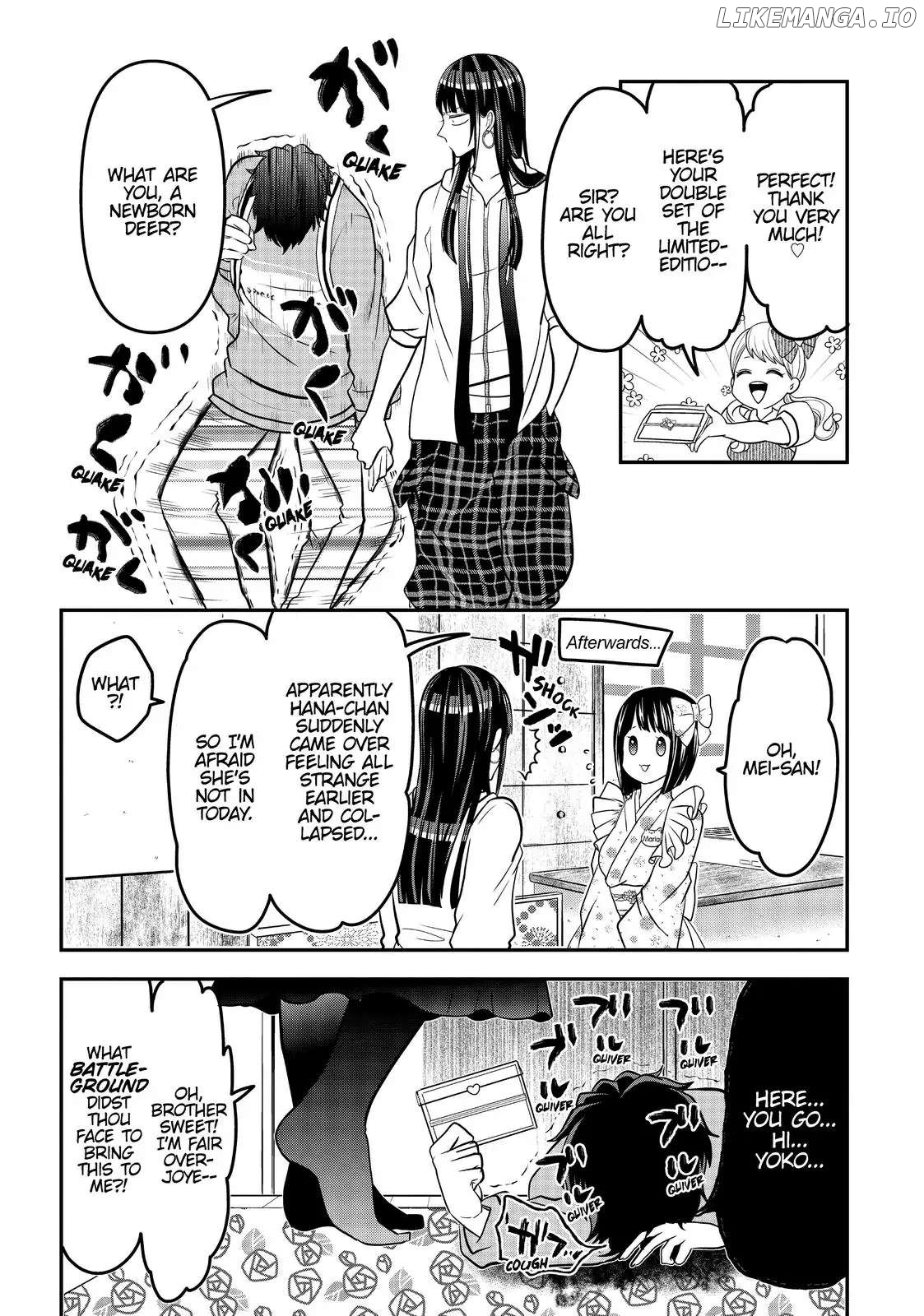 Josou Shite Mendoukusai Koto ni Natteru Nekura to Yankee no Ryou Kataomoi chapter 31 - page 12