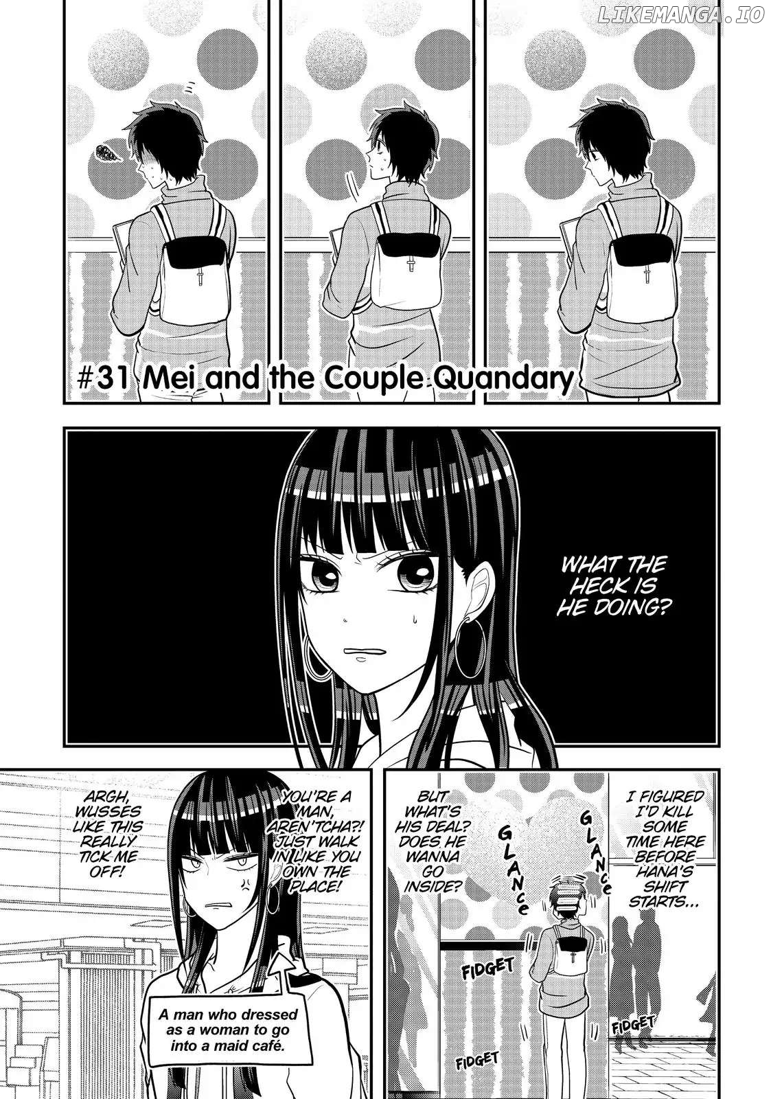 Josou Shite Mendoukusai Koto ni Natteru Nekura to Yankee no Ryou Kataomoi chapter 31 - page 1