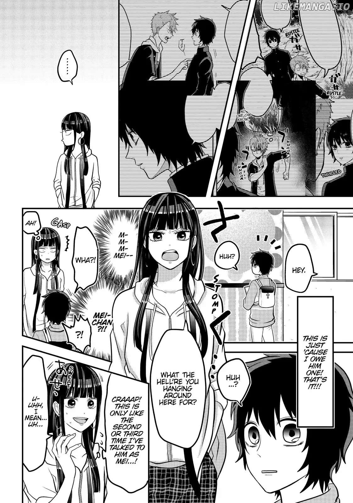 Josou Shite Mendoukusai Koto ni Natteru Nekura to Yankee no Ryou Kataomoi chapter 31 - page 2