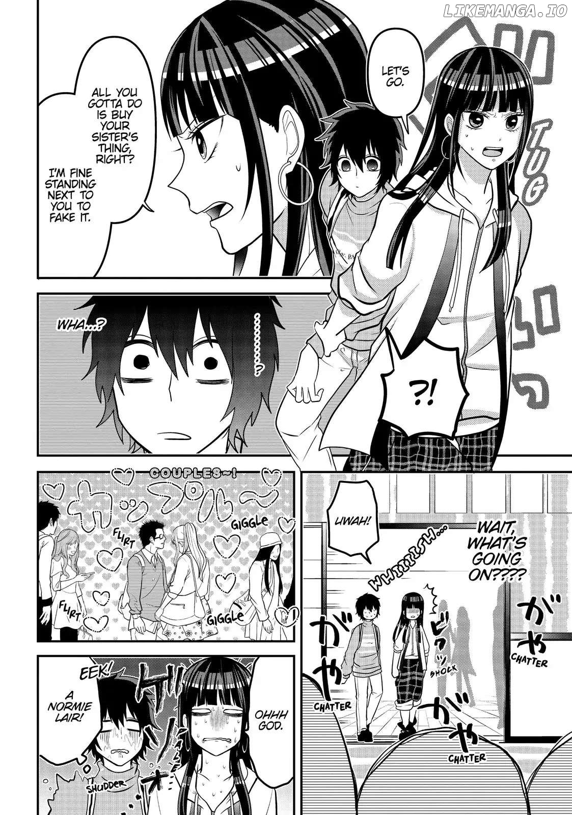 Josou Shite Mendoukusai Koto ni Natteru Nekura to Yankee no Ryou Kataomoi chapter 31 - page 4