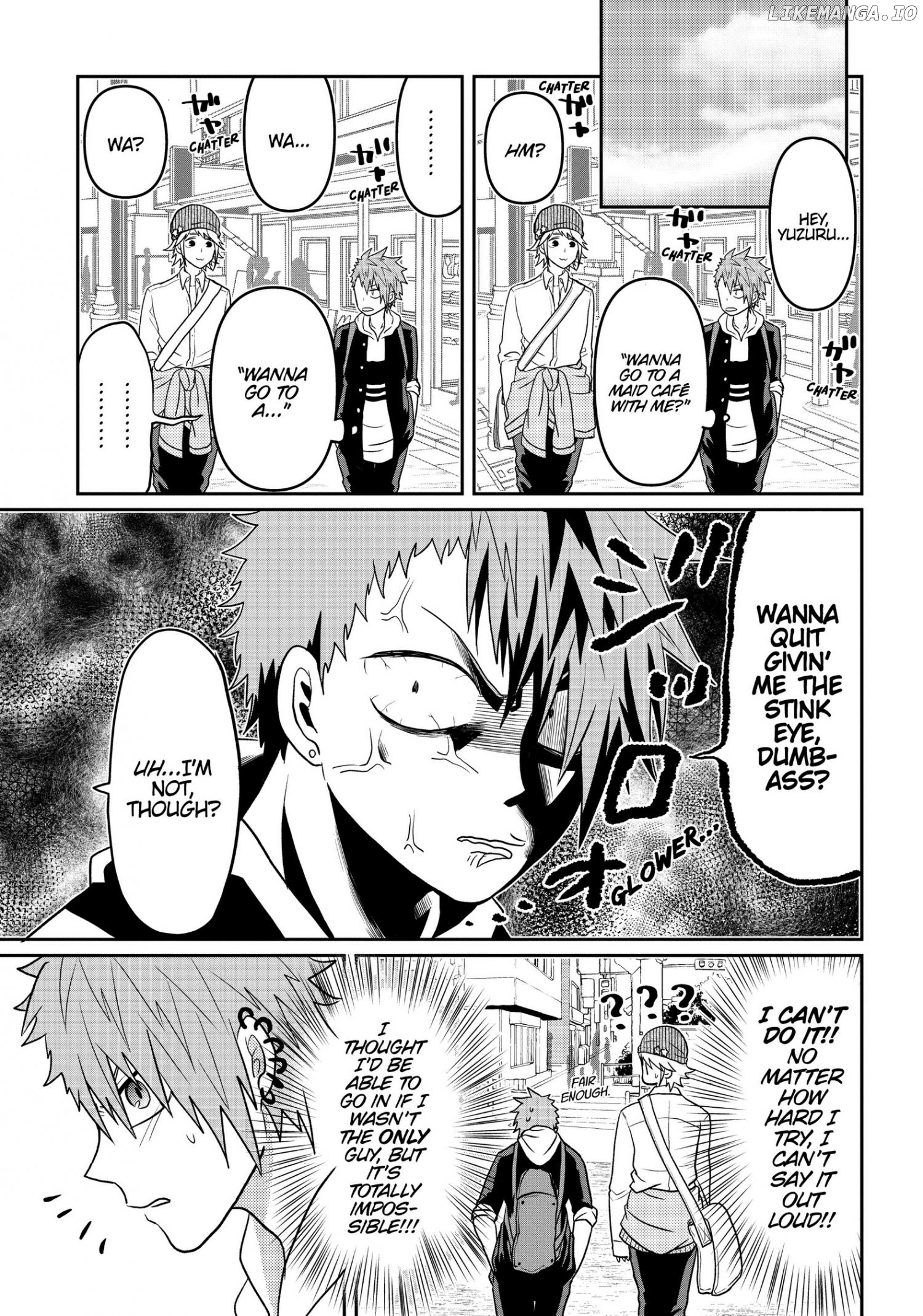 Josou Shite Mendoukusai Koto ni Natteru Nekura to Yankee no Ryou Kataomoi chapter 9.7 - page 2