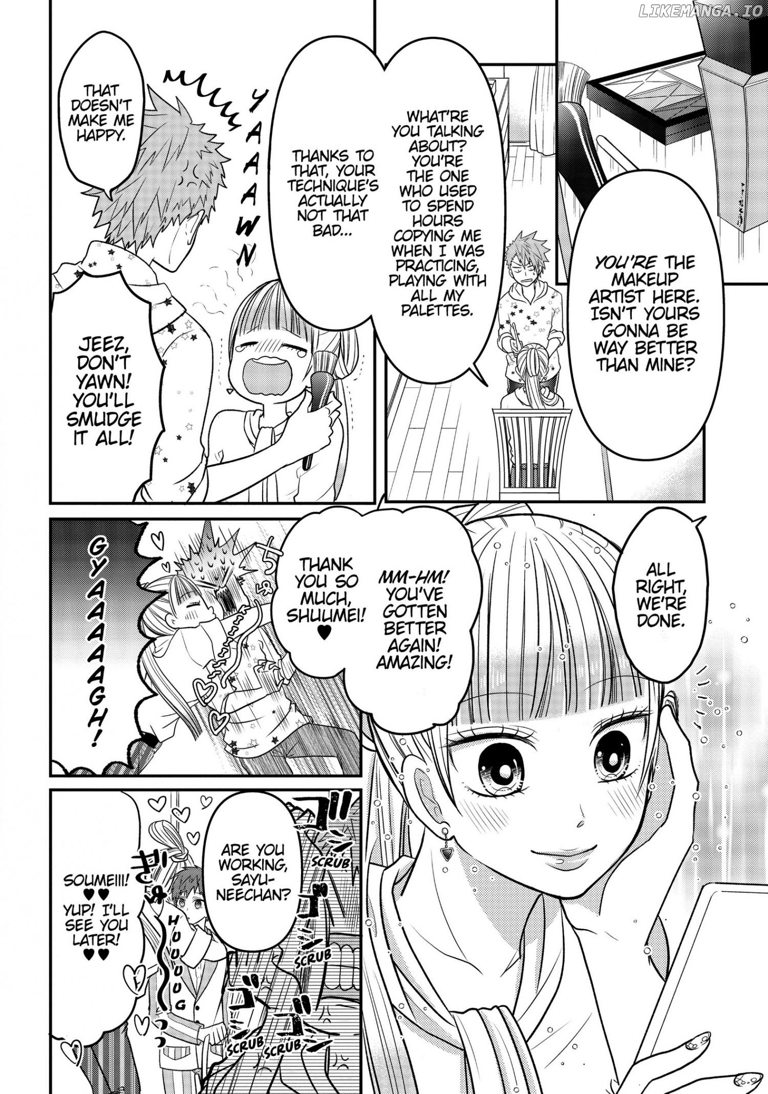 Josou Shite Mendoukusai Koto ni Natteru Nekura to Yankee no Ryou Kataomoi chapter 9.7 - page 5