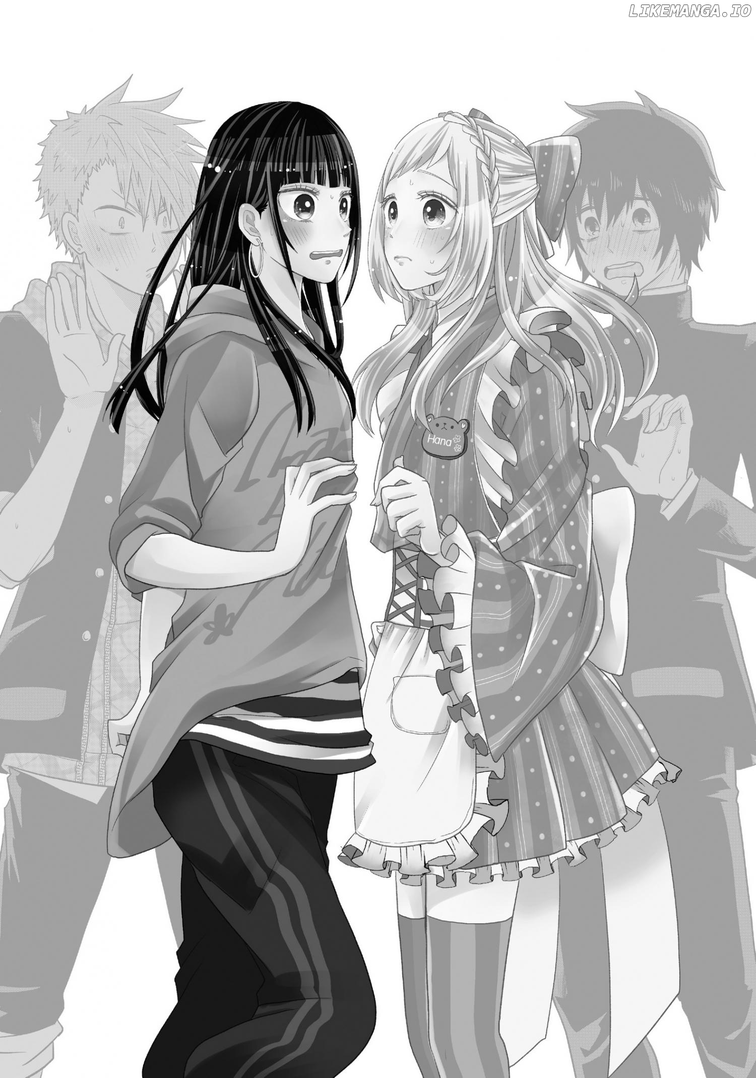 Josou Shite Mendoukusai Koto ni Natteru Nekura to Yankee no Ryou Kataomoi chapter 9.8 - page 15