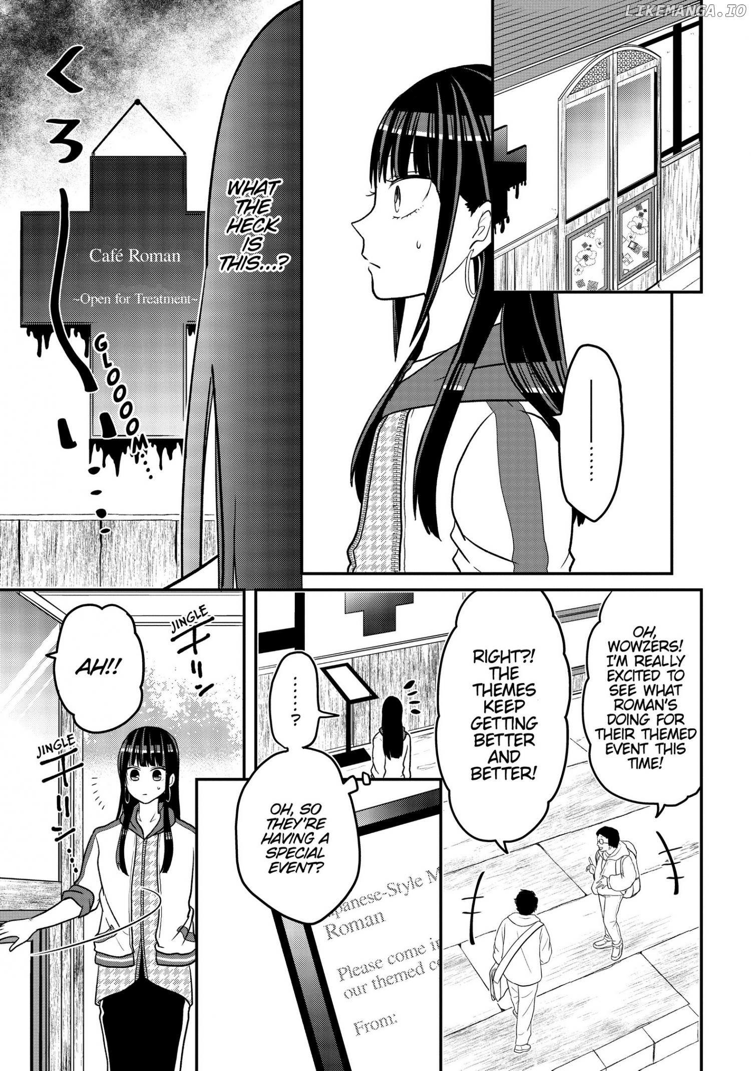 Josou Shite Mendoukusai Koto ni Natteru Nekura to Yankee no Ryou Kataomoi chapter 9.8 - page 3