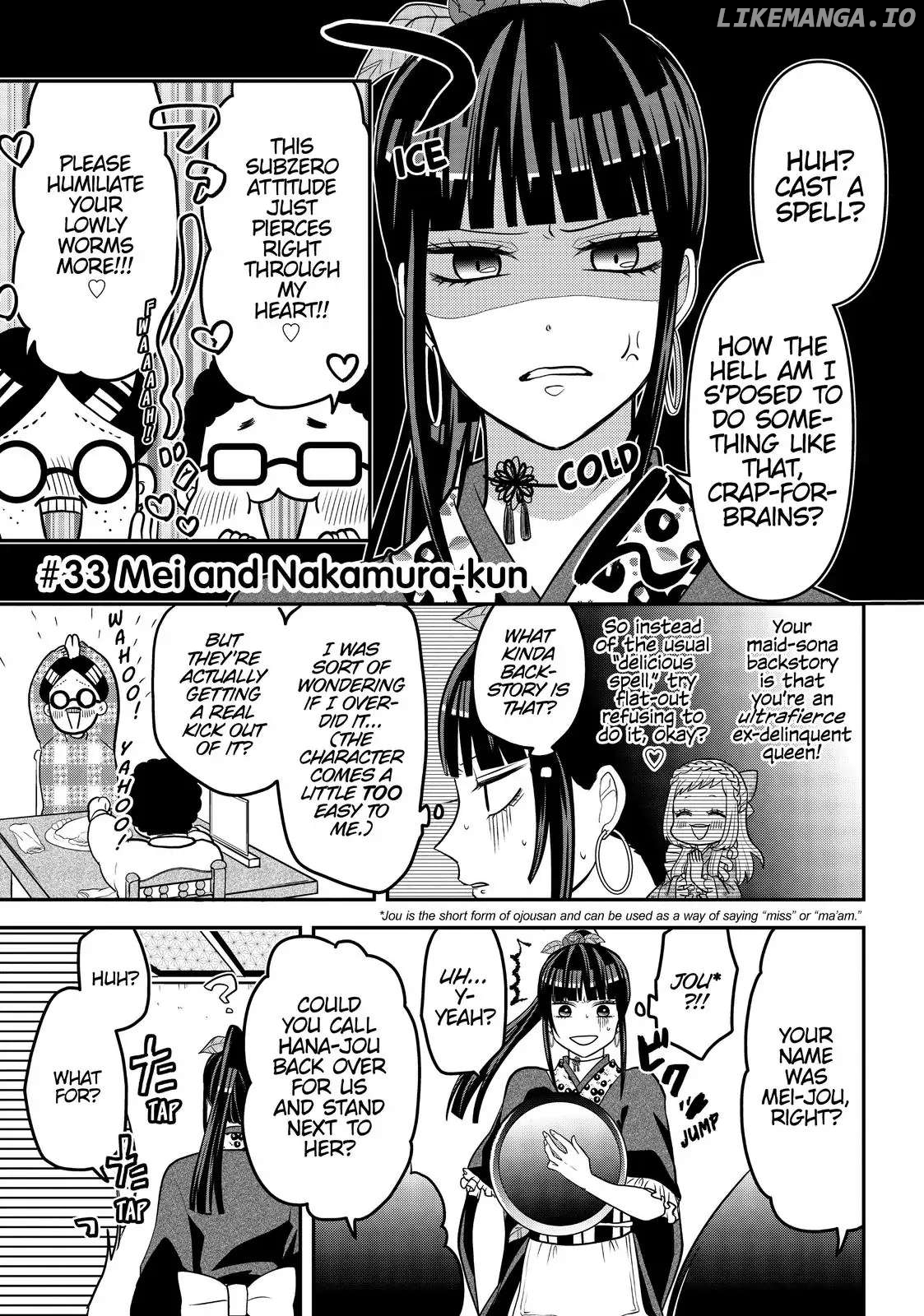 Josou Shite Mendoukusai Koto ni Natteru Nekura to Yankee no Ryou Kataomoi chapter 33 - page 1
