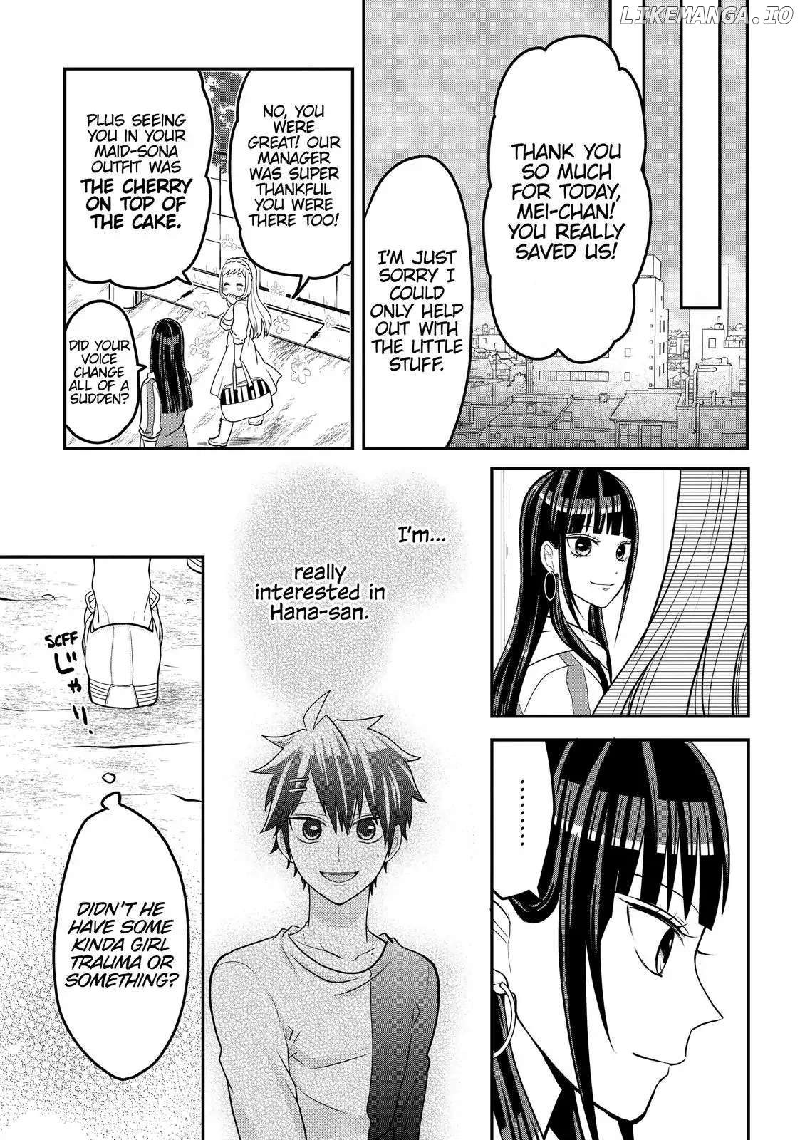 Josou Shite Mendoukusai Koto ni Natteru Nekura to Yankee no Ryou Kataomoi chapter 33 - page 13
