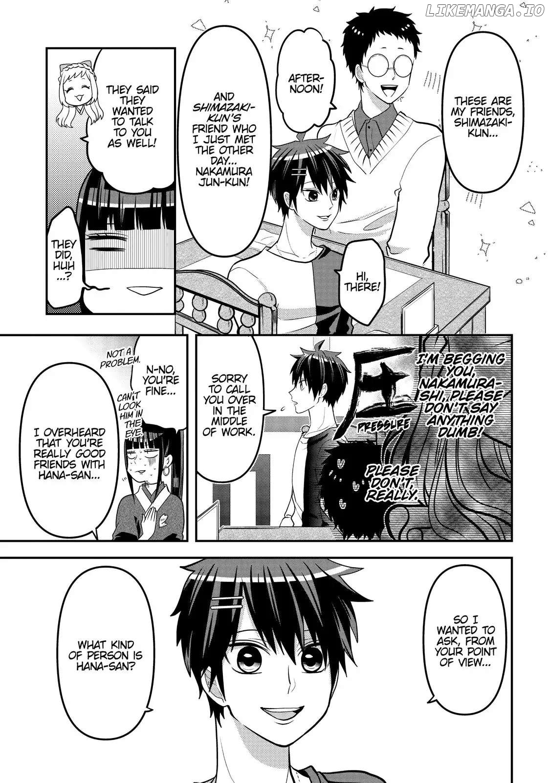 Josou Shite Mendoukusai Koto ni Natteru Nekura to Yankee no Ryou Kataomoi chapter 33 - page 7