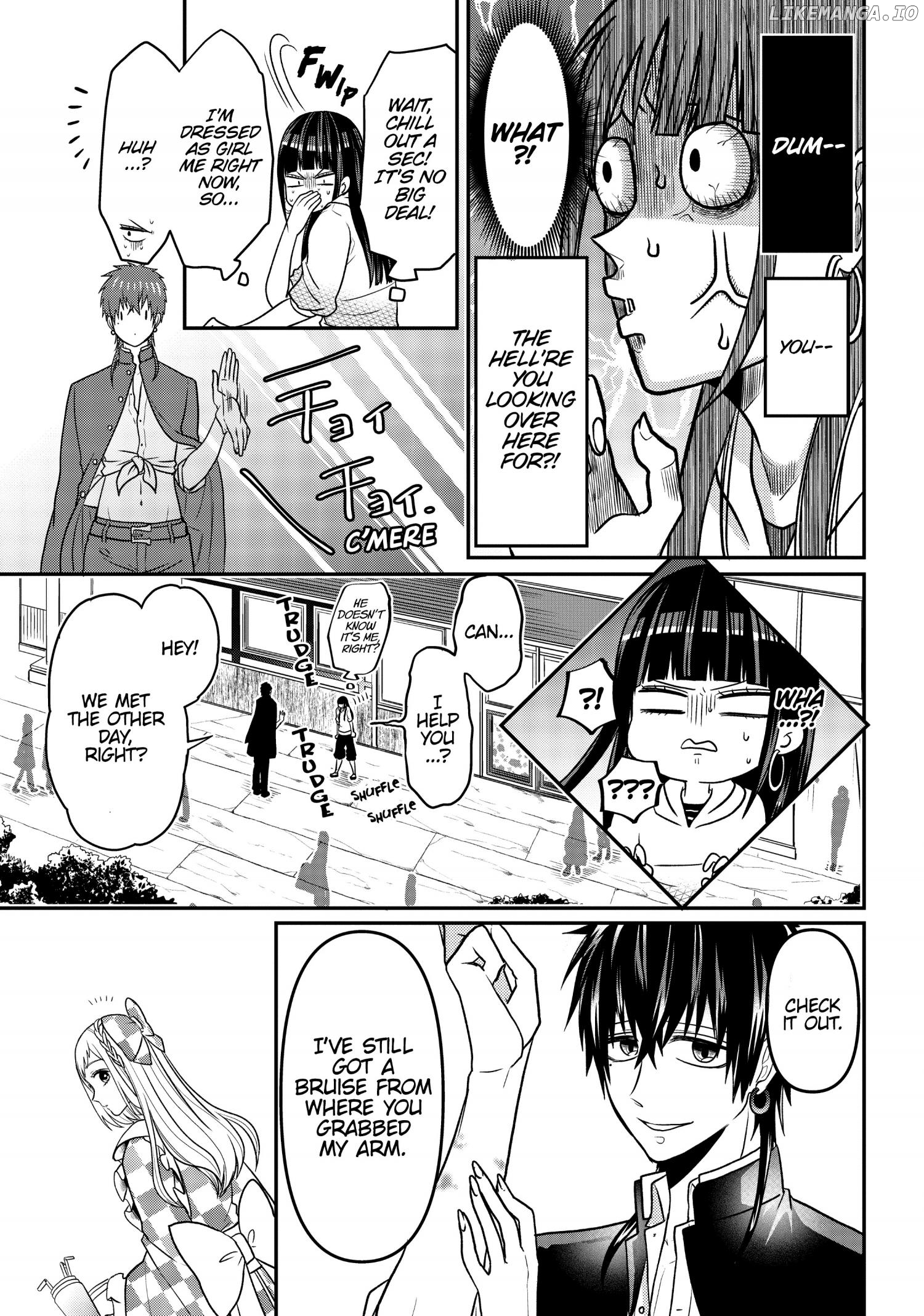 Josou Shite Mendoukusai Koto ni Natteru Nekura to Yankee no Ryou Kataomoi chapter 10 - page 10
