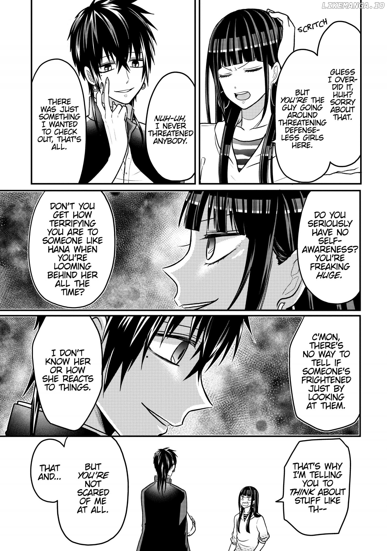 Josou Shite Mendoukusai Koto ni Natteru Nekura to Yankee no Ryou Kataomoi chapter 10 - page 12