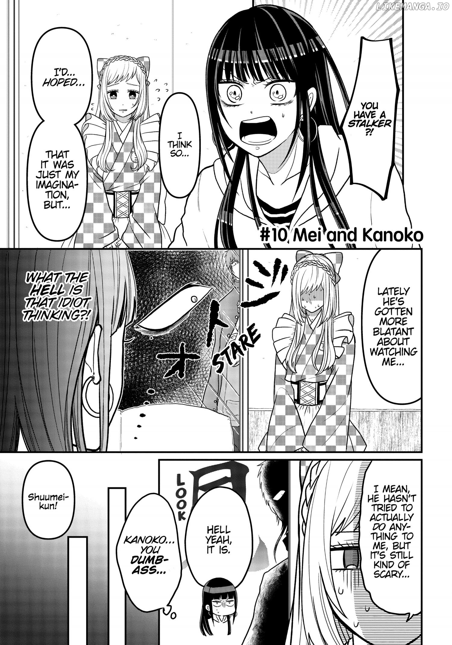 Josou Shite Mendoukusai Koto ni Natteru Nekura to Yankee no Ryou Kataomoi chapter 10 - page 4