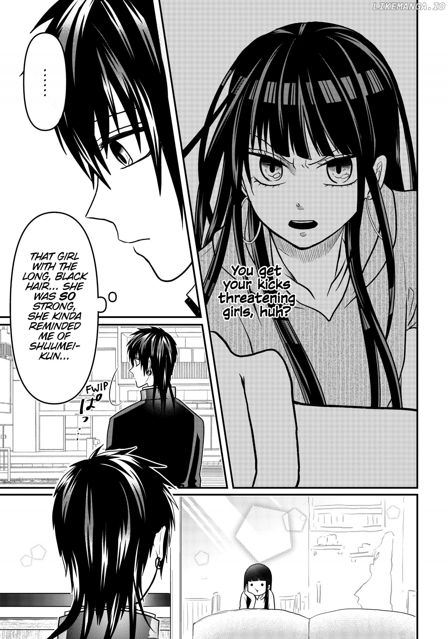 Josou Shite Mendoukusai Koto ni Natteru Nekura to Yankee no Ryou Kataomoi chapter 10 - page 8