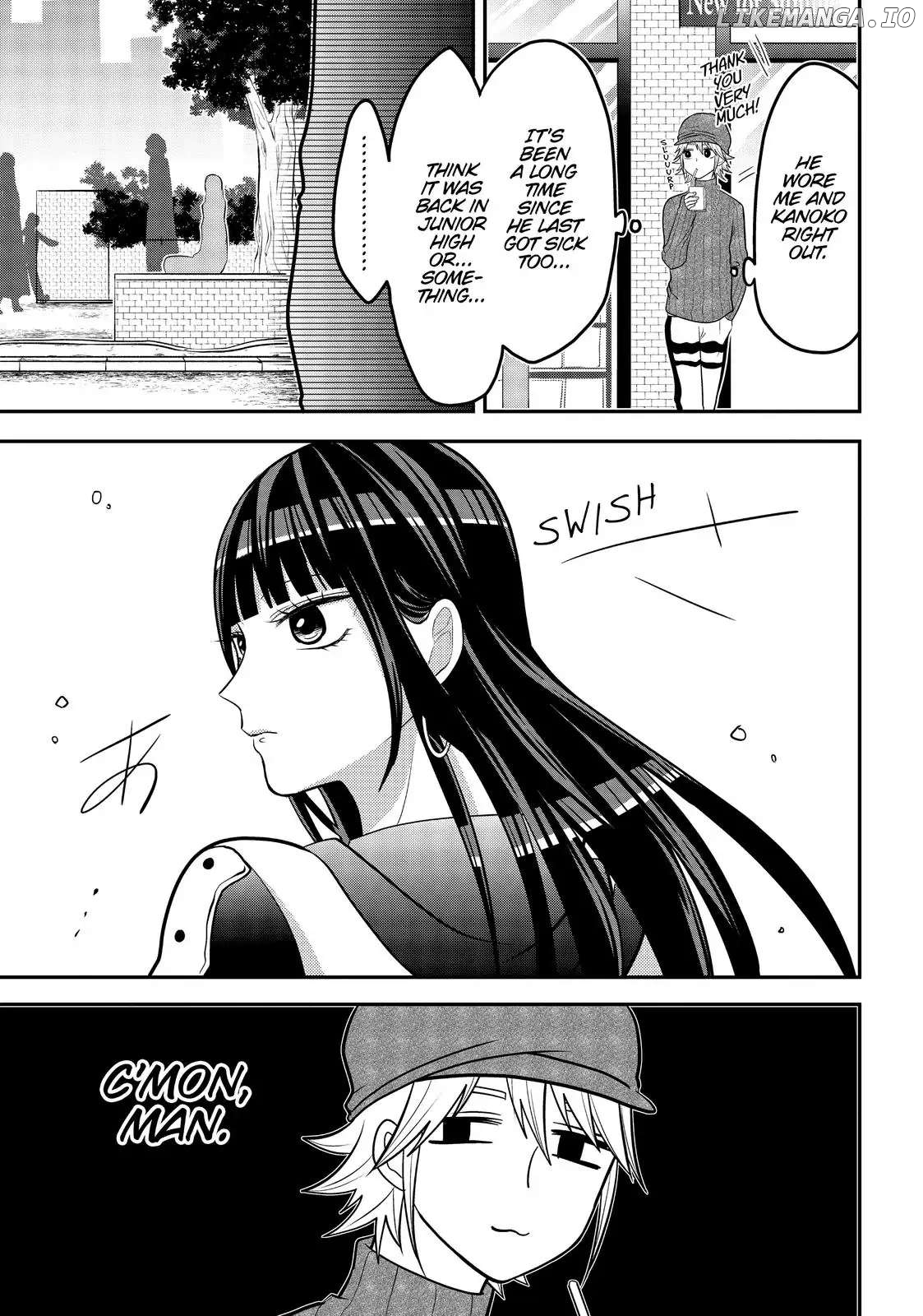 Josou Shite Mendoukusai Koto ni Natteru Nekura to Yankee no Ryou Kataomoi chapter 34 - page 9