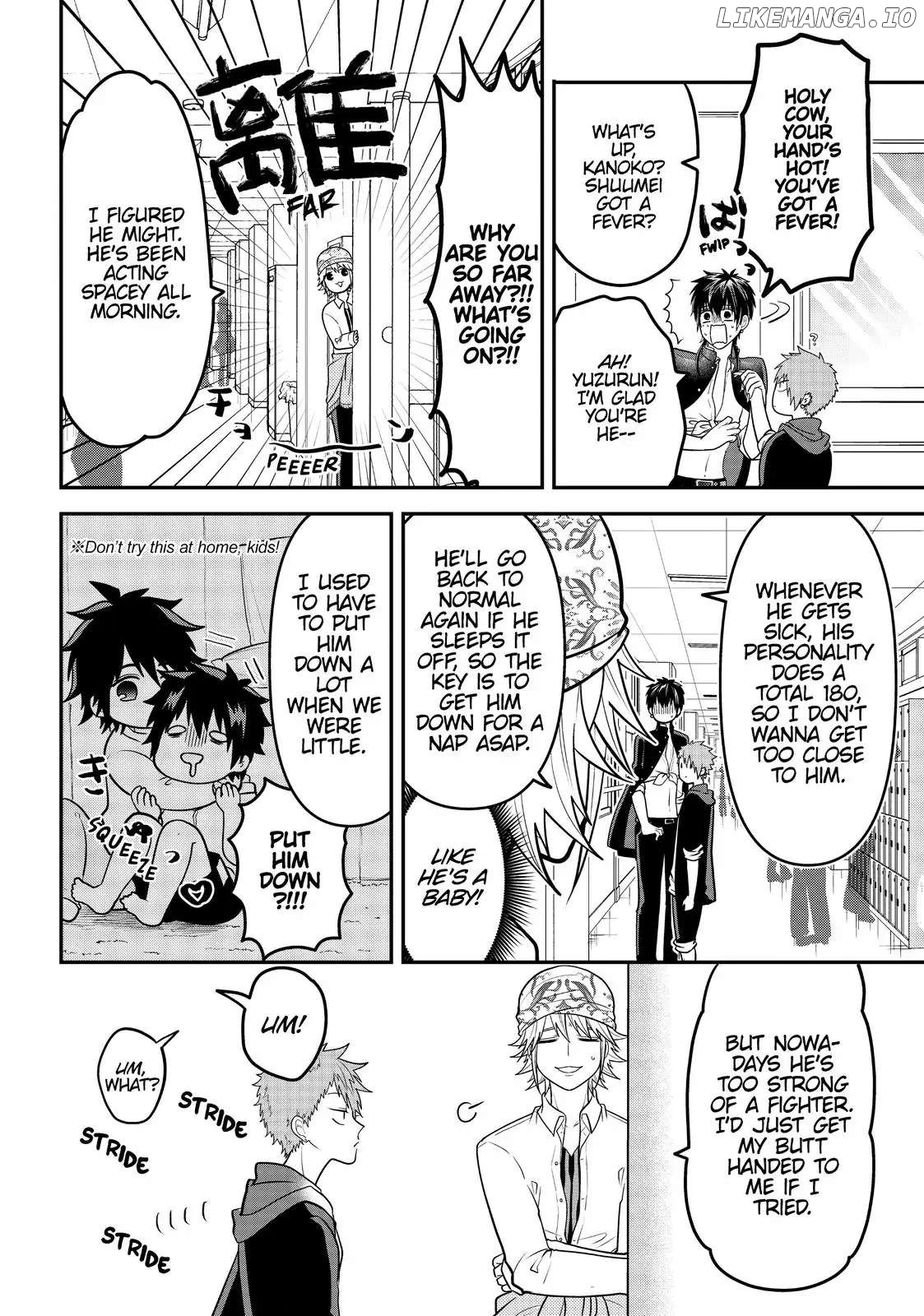 Josou Shite Mendoukusai Koto ni Natteru Nekura to Yankee no Ryou Kataomoi chapter 34 - page 2