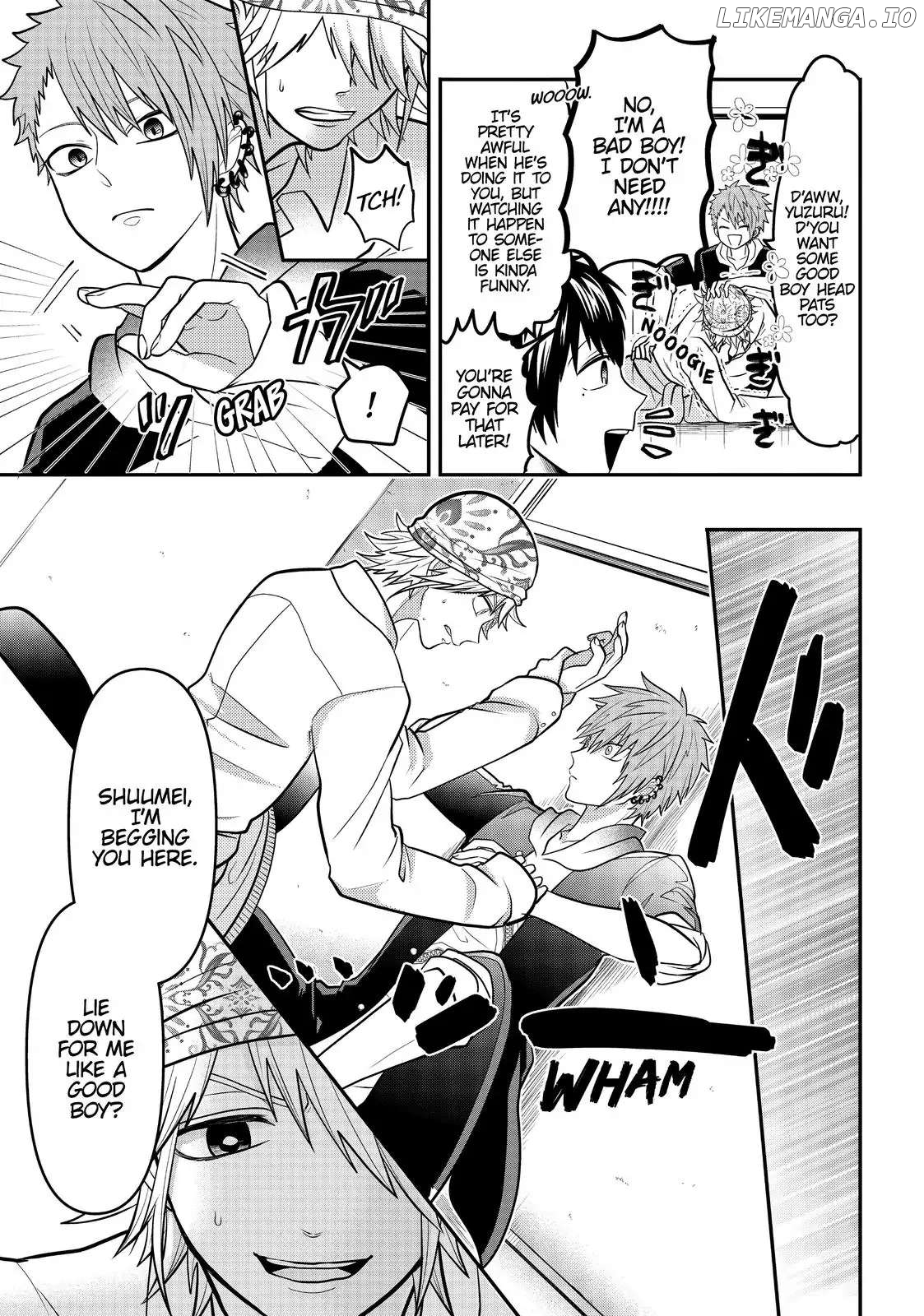 Josou Shite Mendoukusai Koto ni Natteru Nekura to Yankee no Ryou Kataomoi chapter 34 - page 3