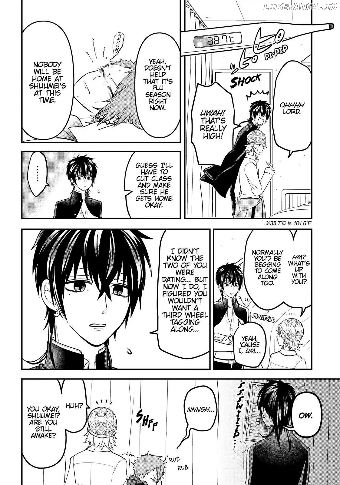 Josou Shite Mendoukusai Koto ni Natteru Nekura to Yankee no Ryou Kataomoi chapter 34 - page 6