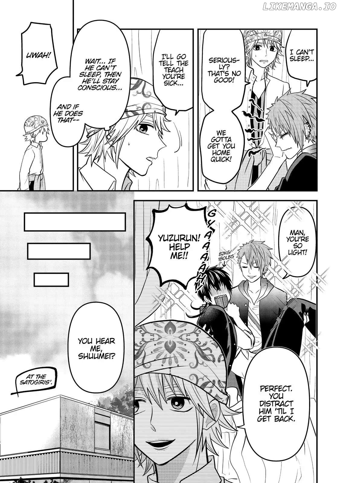 Josou Shite Mendoukusai Koto ni Natteru Nekura to Yankee no Ryou Kataomoi chapter 34 - page 7