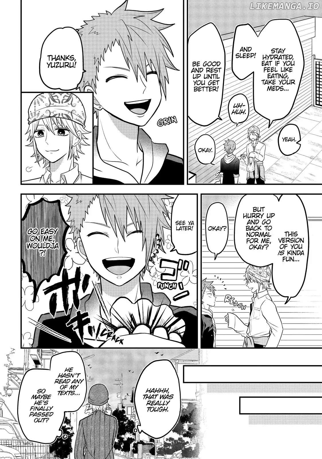 Josou Shite Mendoukusai Koto ni Natteru Nekura to Yankee no Ryou Kataomoi chapter 34 - page 8